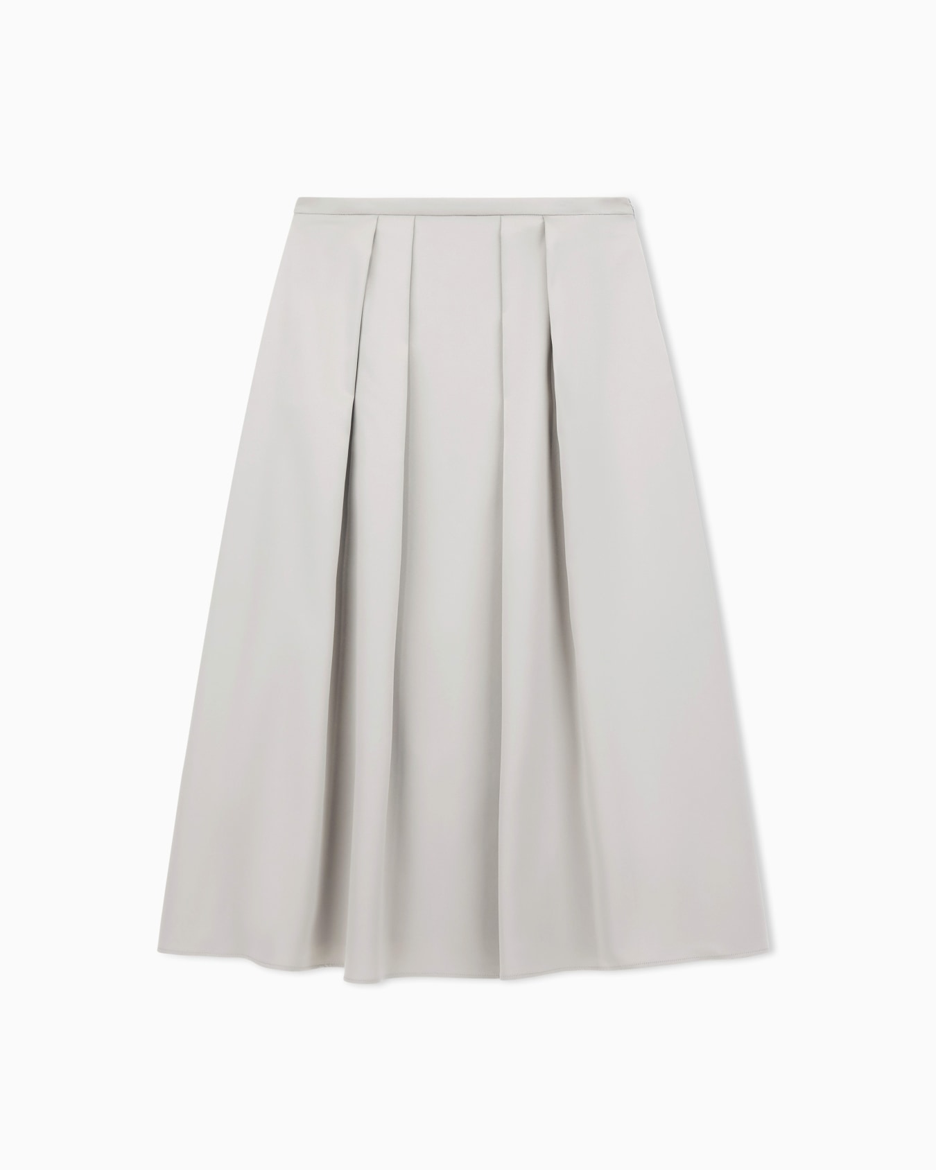 Valentine’s Day capsule collection satin crêpe pleated skirt Slide 0