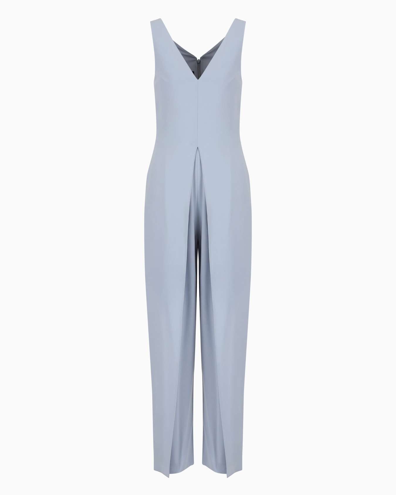 US Exclusive technical cady jumpsuit with oversized slit Slide 0