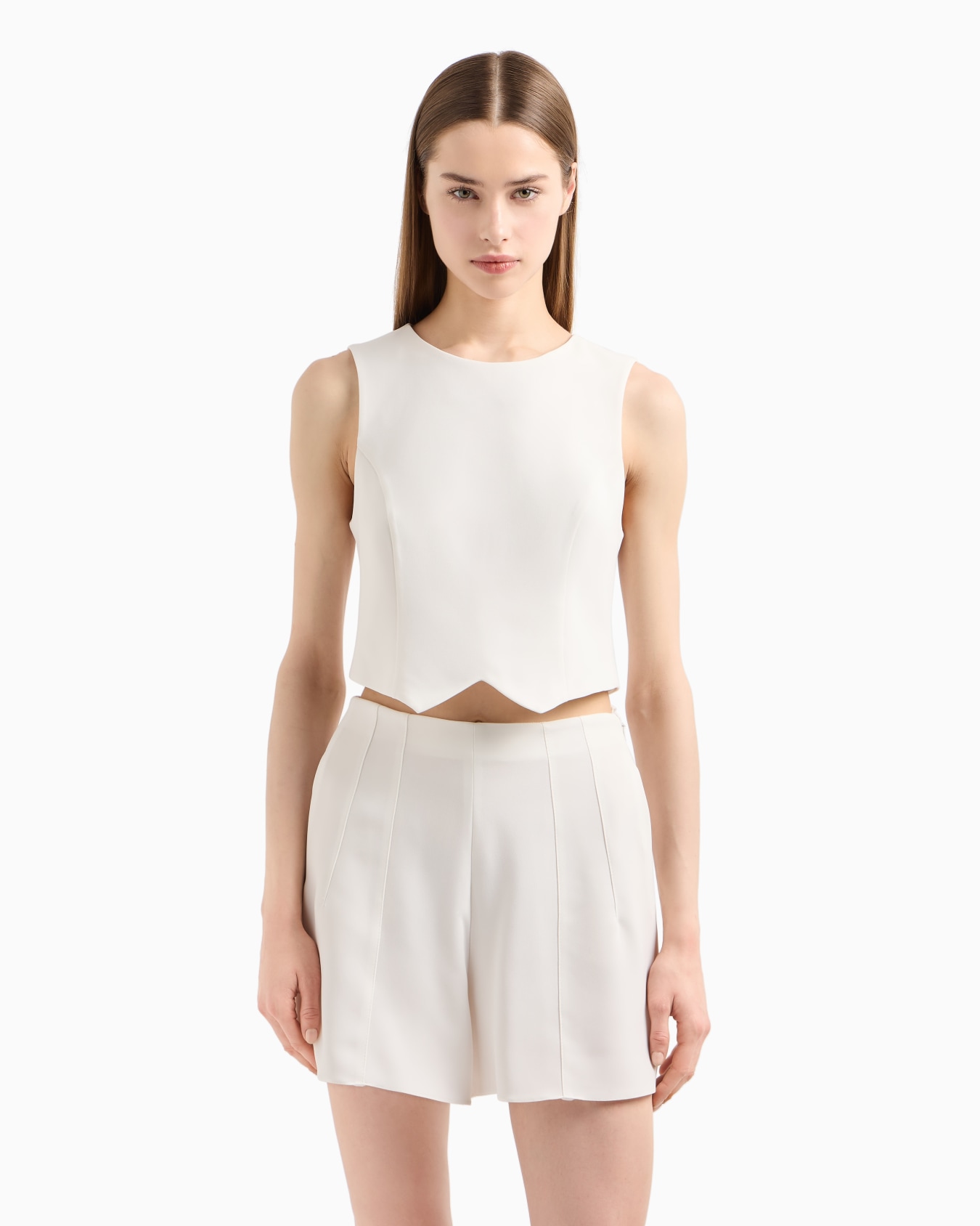 Icon triacetate fabric shorts Slide 3