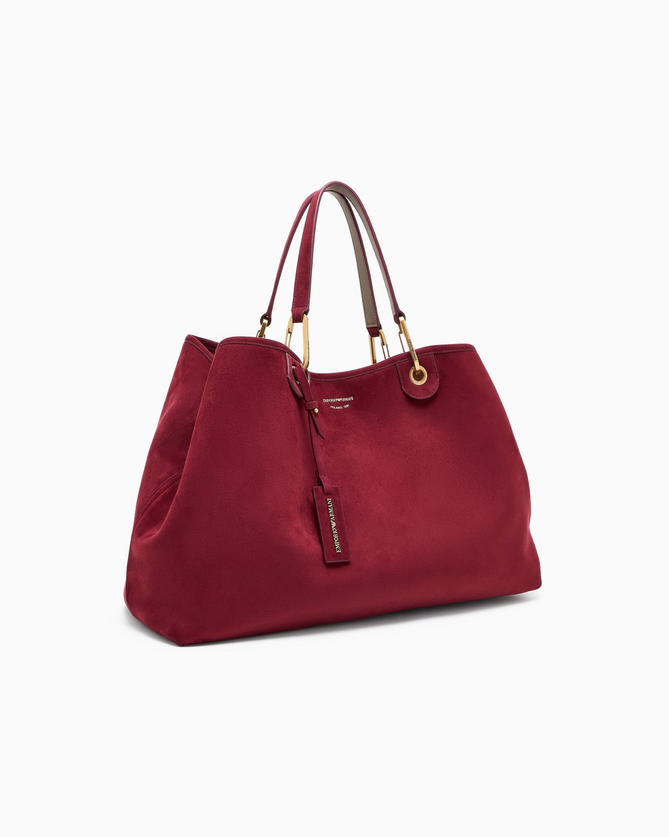 MyEA großer Shopper in Veloursleder-Look Folie 1