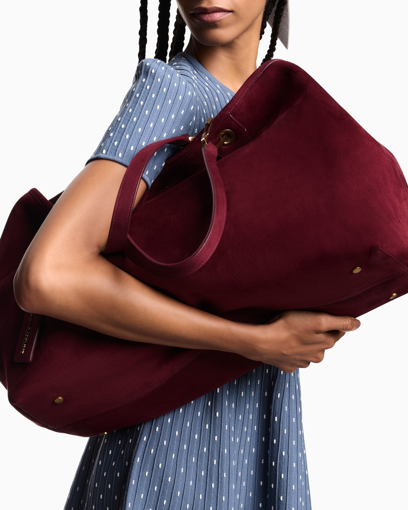 MyEA großer Shopper in Veloursleder-Look Folie 6