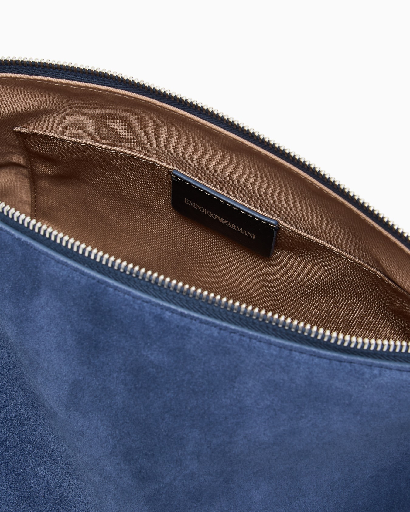 Bolso de mano mediano en ante Diapositiva 3