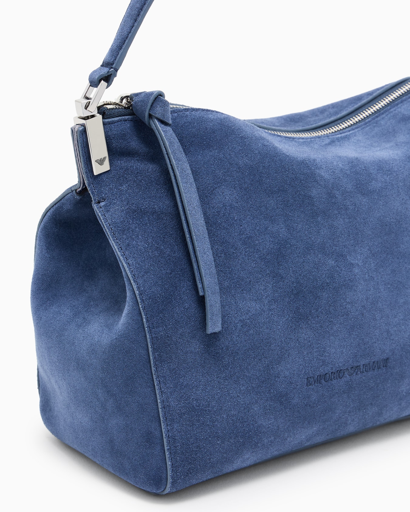 Bolso de mano mediano en ante Diapositiva 4
