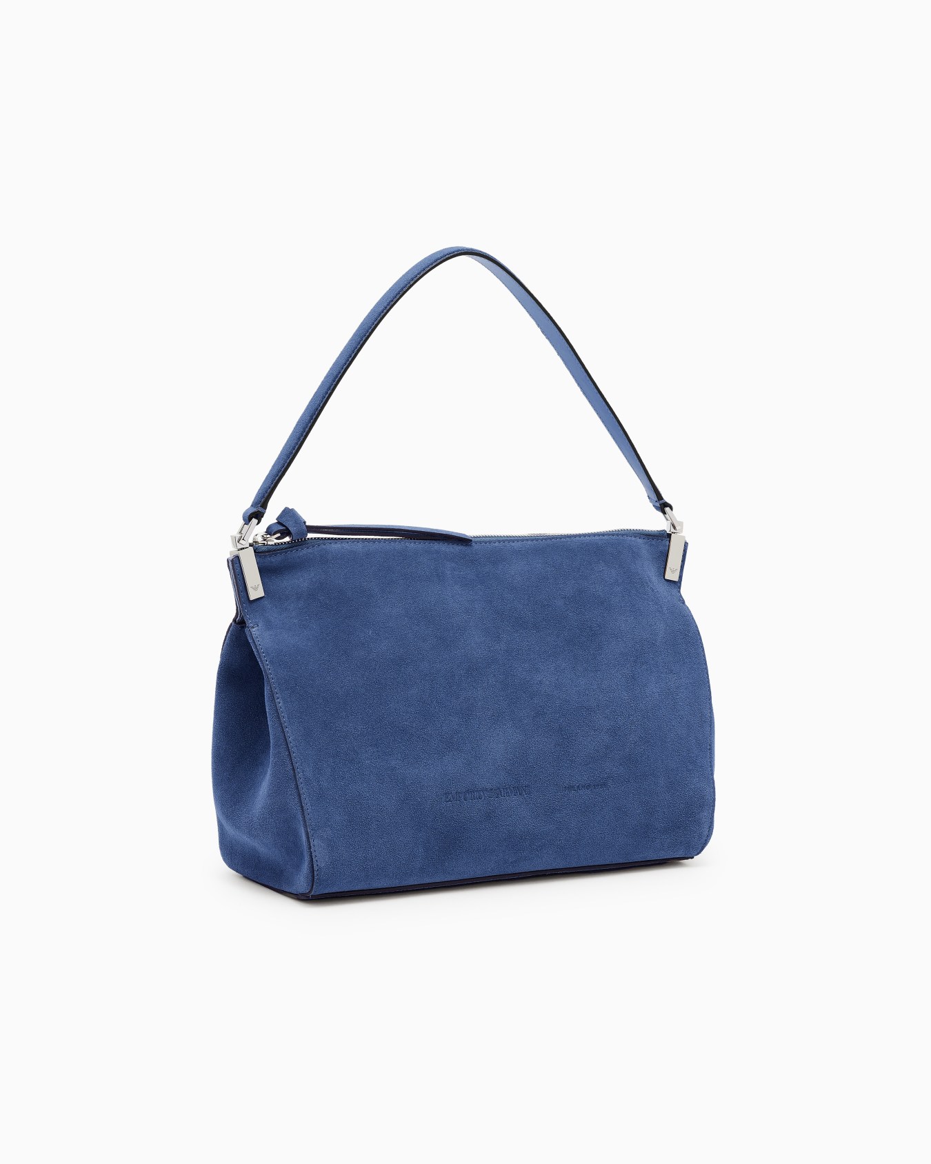 Bolso de mano mediano en ante Diapositiva 1