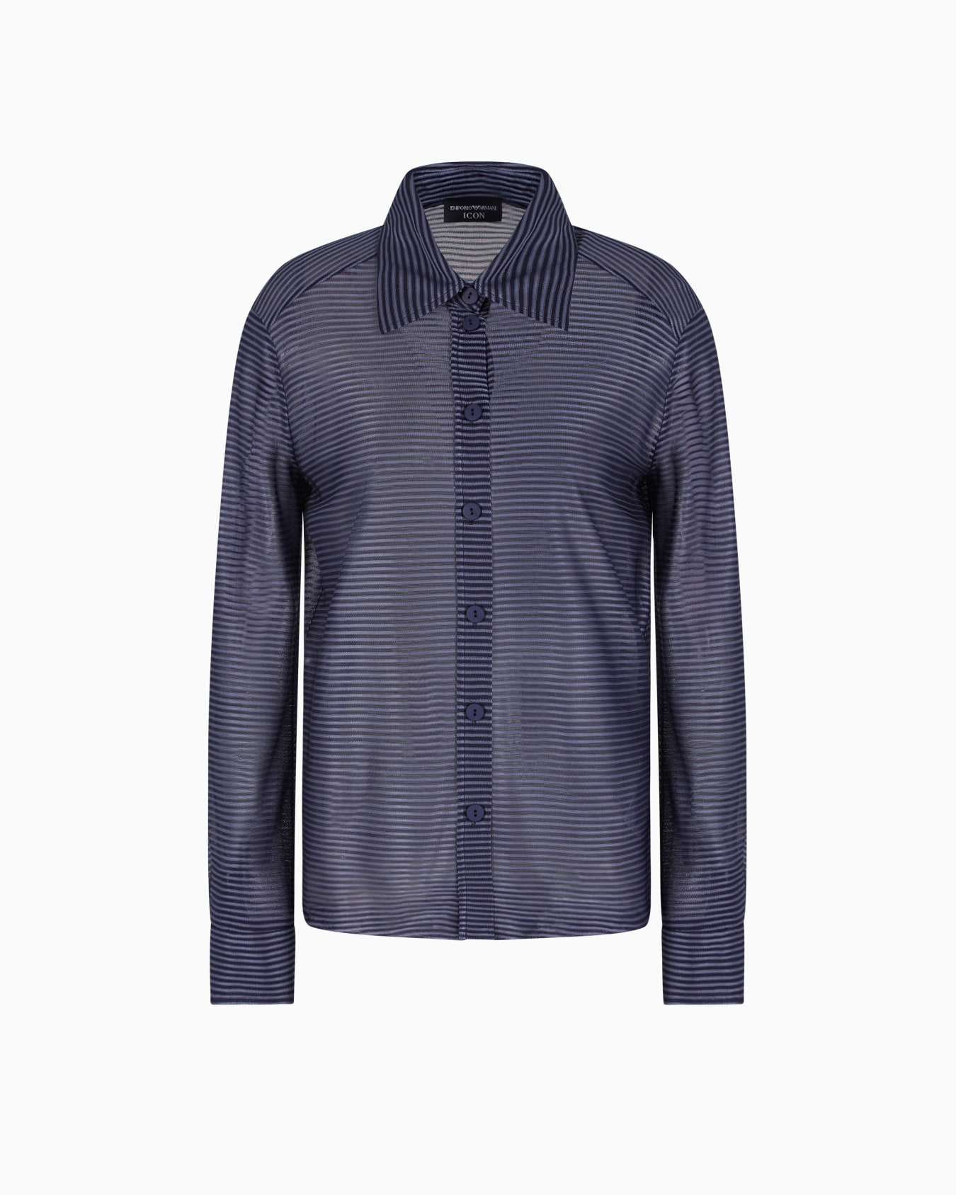 Icon striped lightweight jersey shirt Slide 0