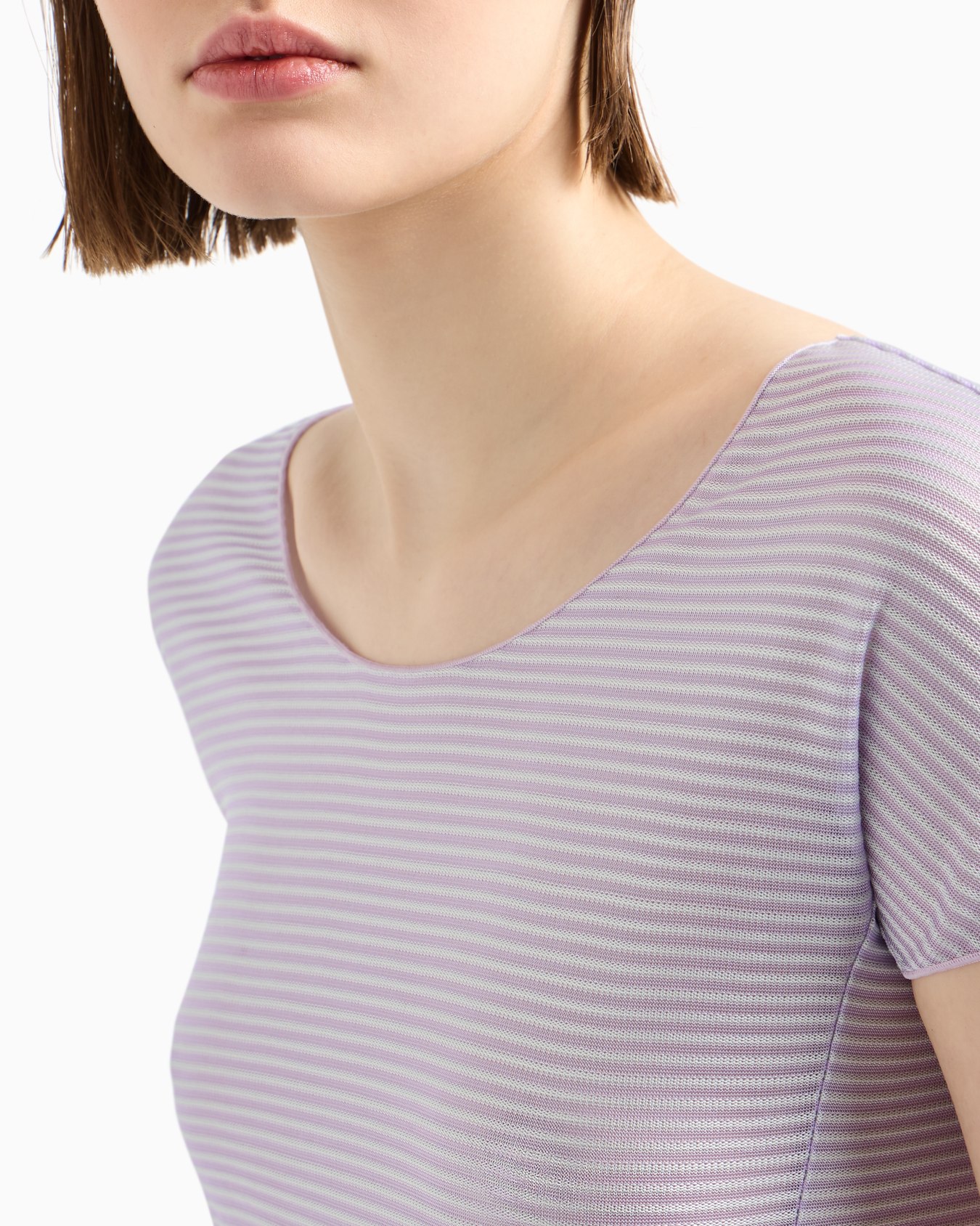 Icon striped lightweight jersey jumper Slide 4