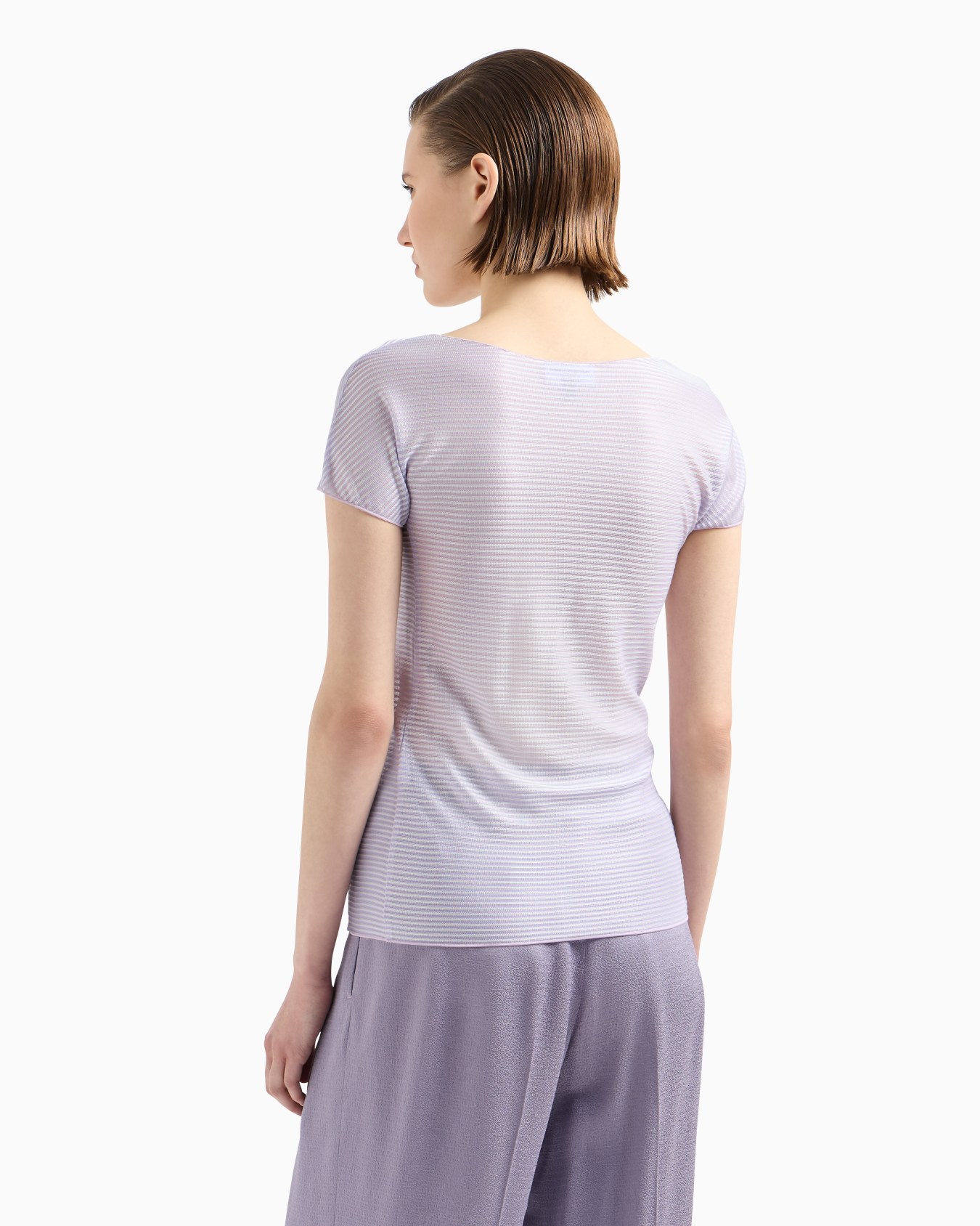 Icon striped lightweight jersey jumper Slide 2