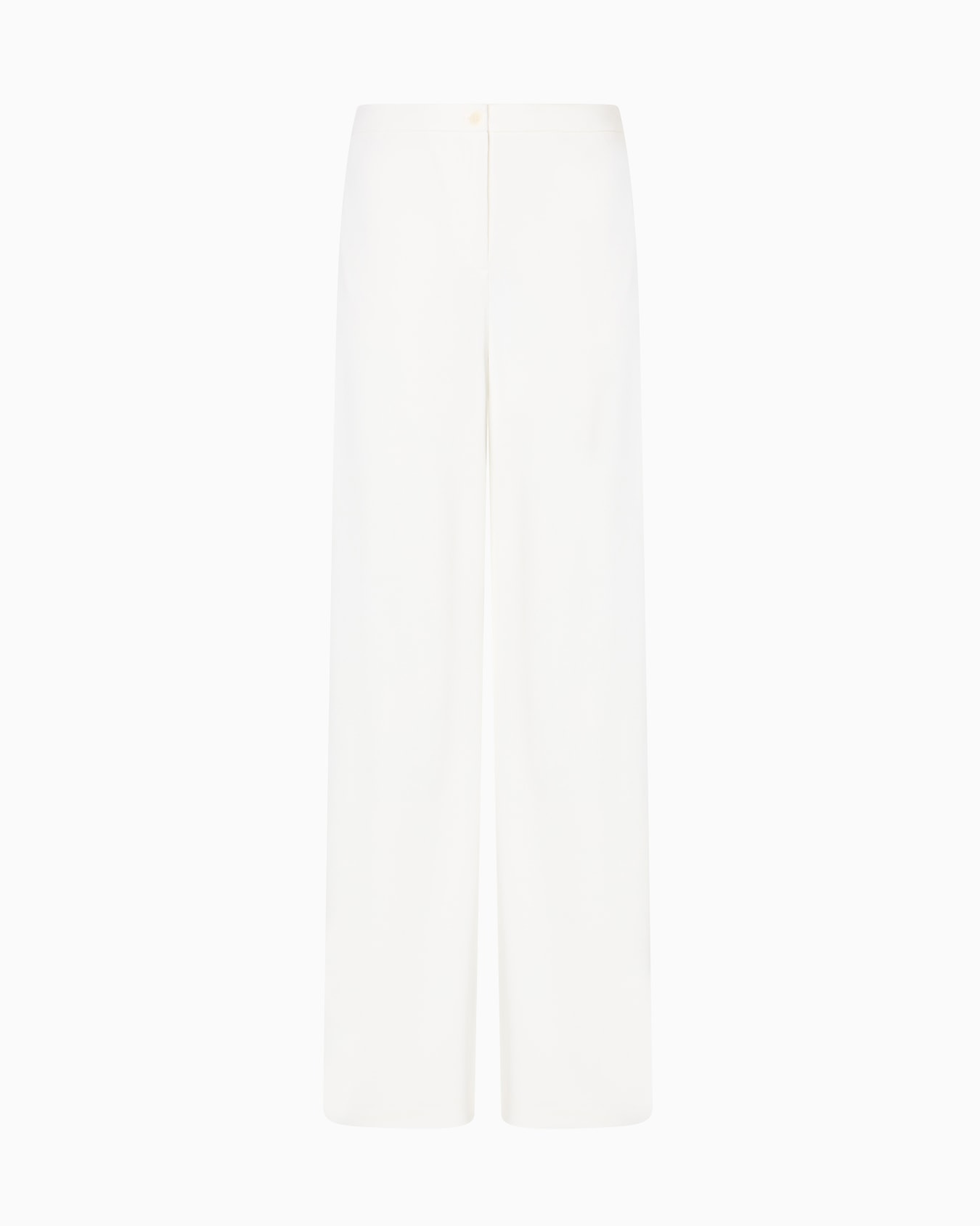 Icon compact piqué palazzo trousers Slide 0