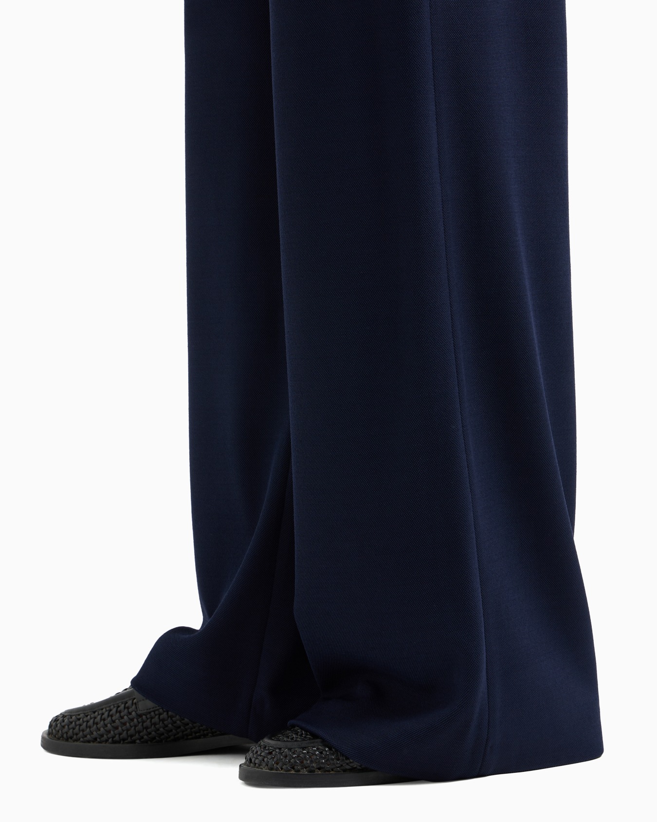 Icon Palazzo-Hose aus kompaktem Pikee Folie 4