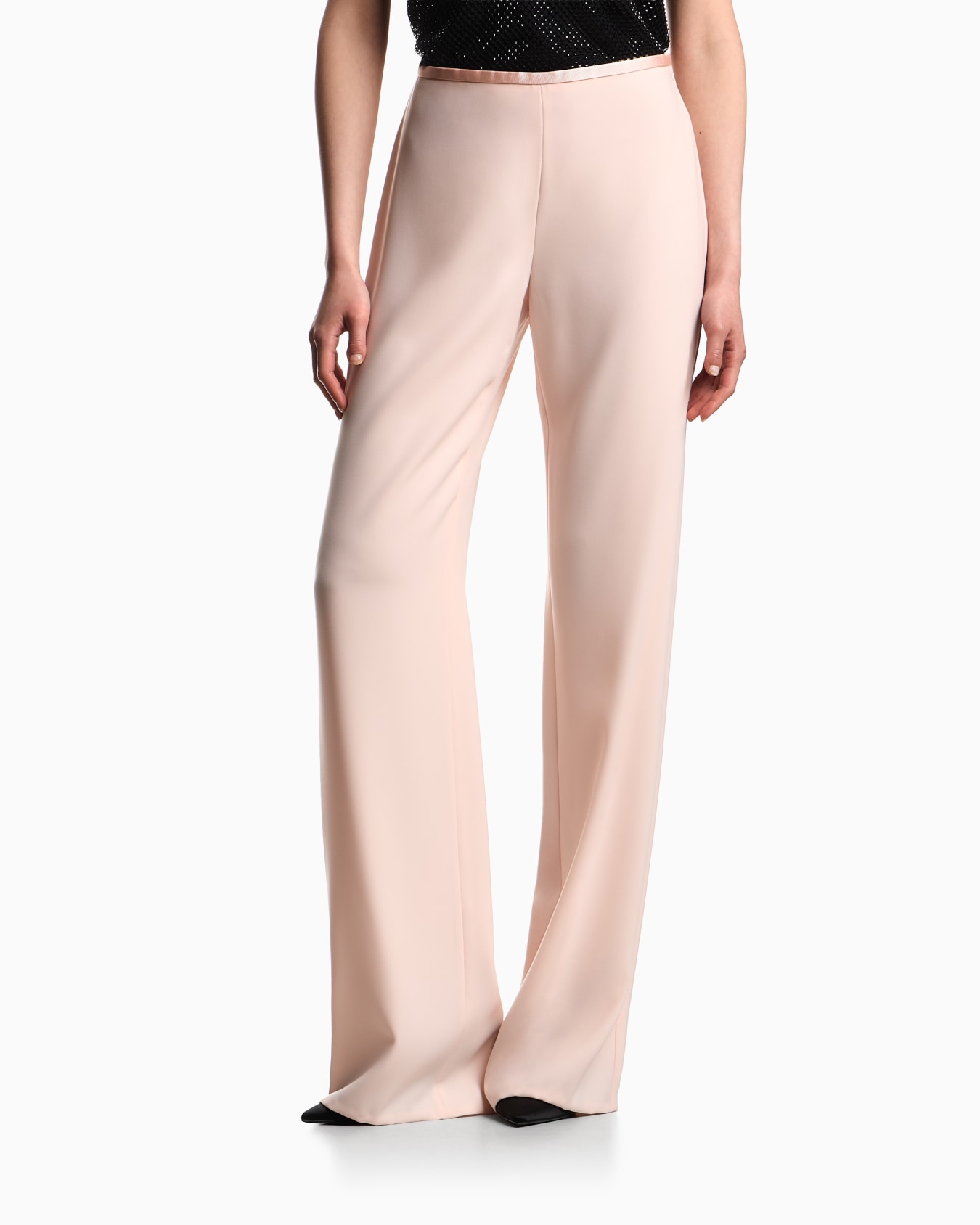 Pantaloni palazzo in tecno cady Slide 3