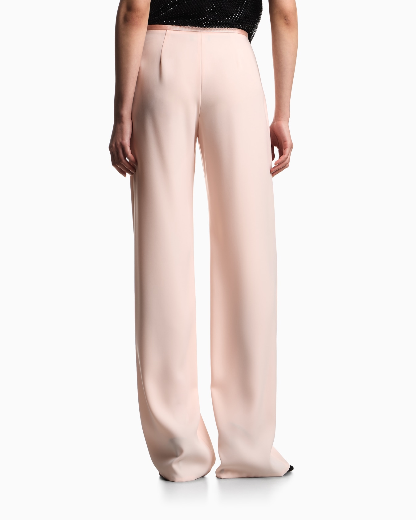 Pantaloni palazzo in tecno cady Slide 2