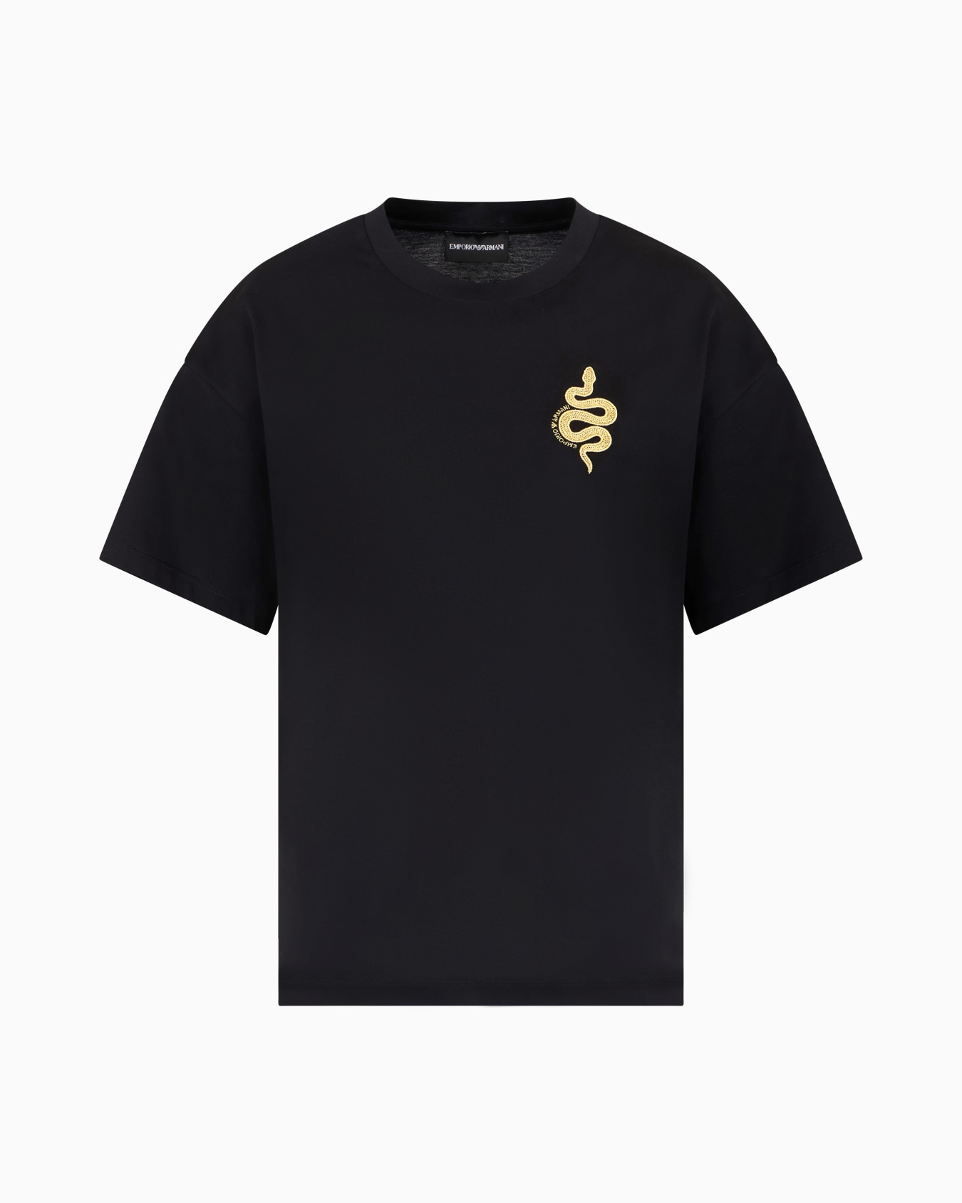 ASV Mercerised jersey boxy T-shirt with Lunar New Year embroidery Slide 0
