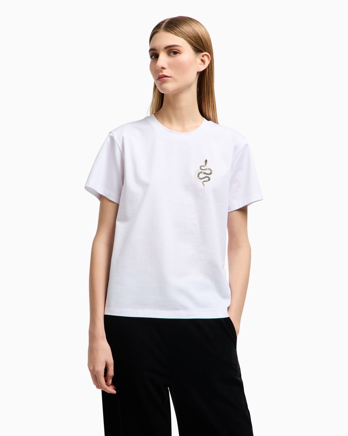 ASV Mercerised jersey T-shirt with Lunar New Year embroidery Slide 3