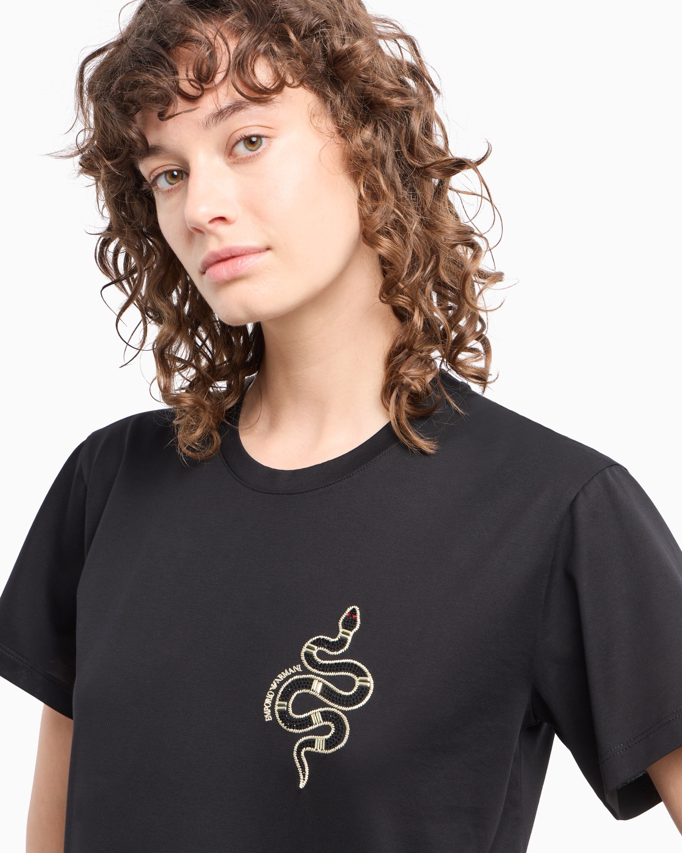 ASV Mercerised jersey T-shirt with Lunar New Year embroidery Slide 5