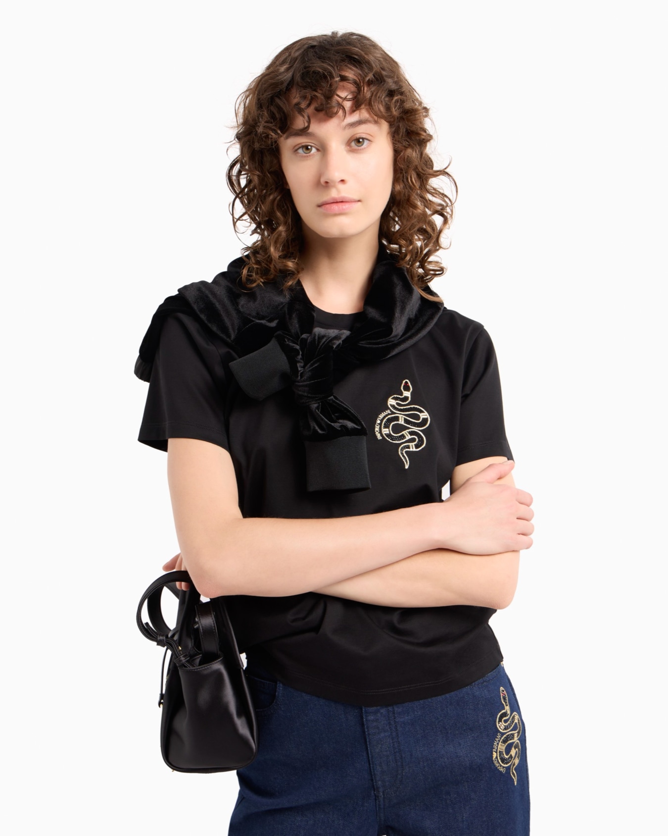 ASV Mercerised jersey T-shirt with Lunar New Year embroidery Slide 6