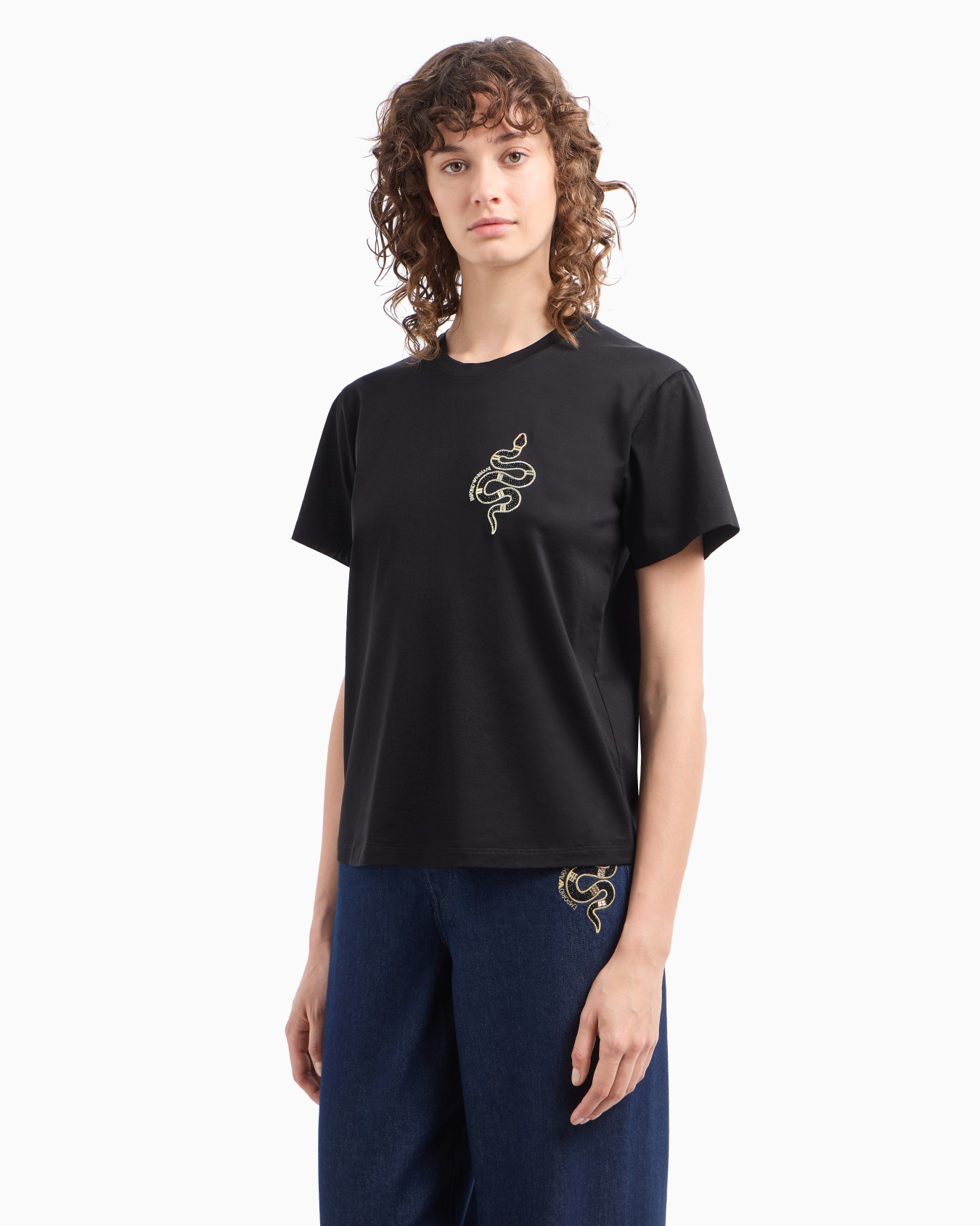 ASV Mercerised jersey T-shirt with Lunar New Year embroidery Slide 4
