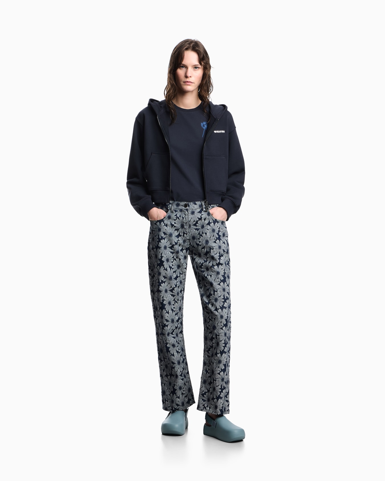 Sudadera tipo cárdigan con capucha cápsula Peace ASV Diapositiva 1