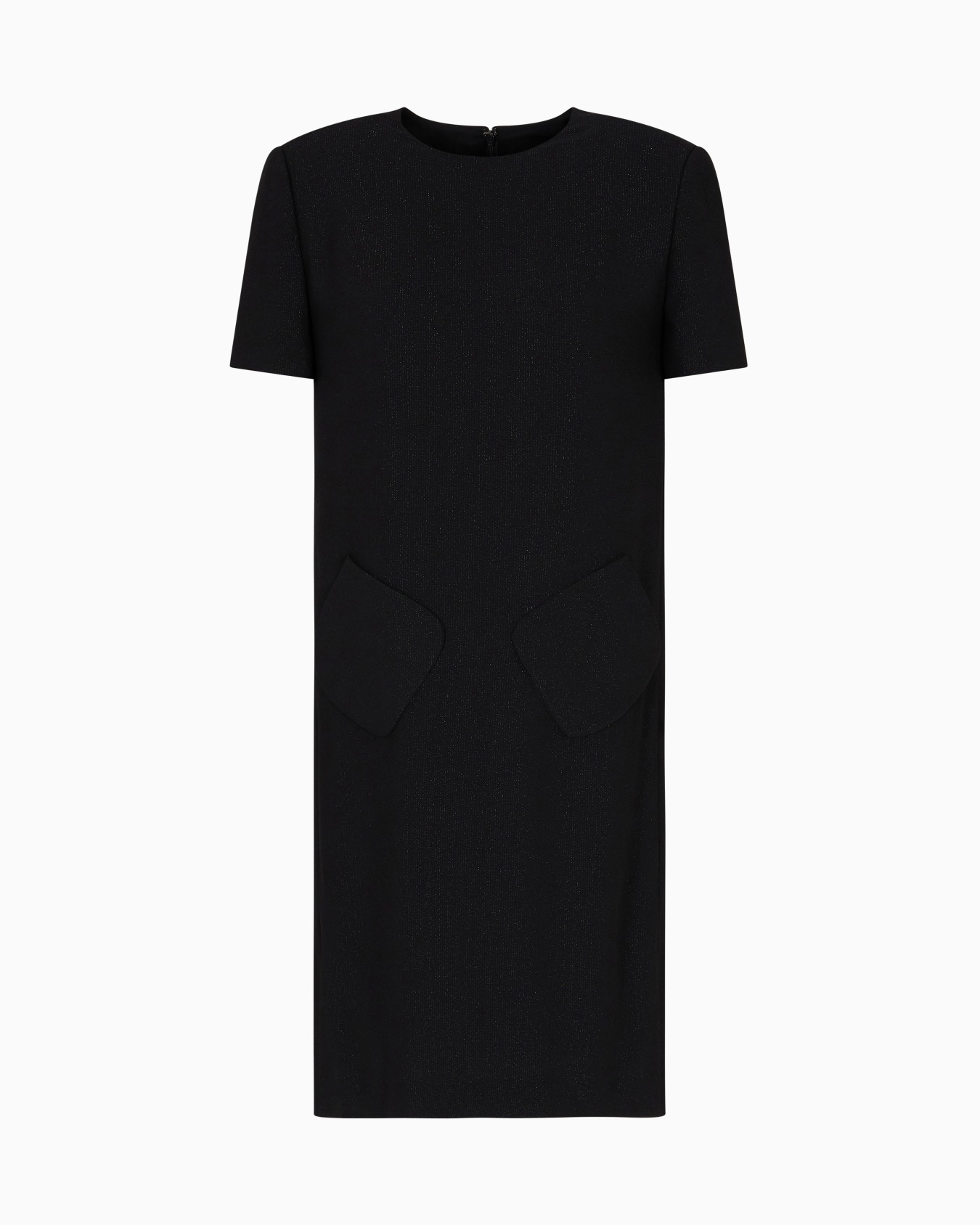 Lurex crêpe tunic dress Slide 0