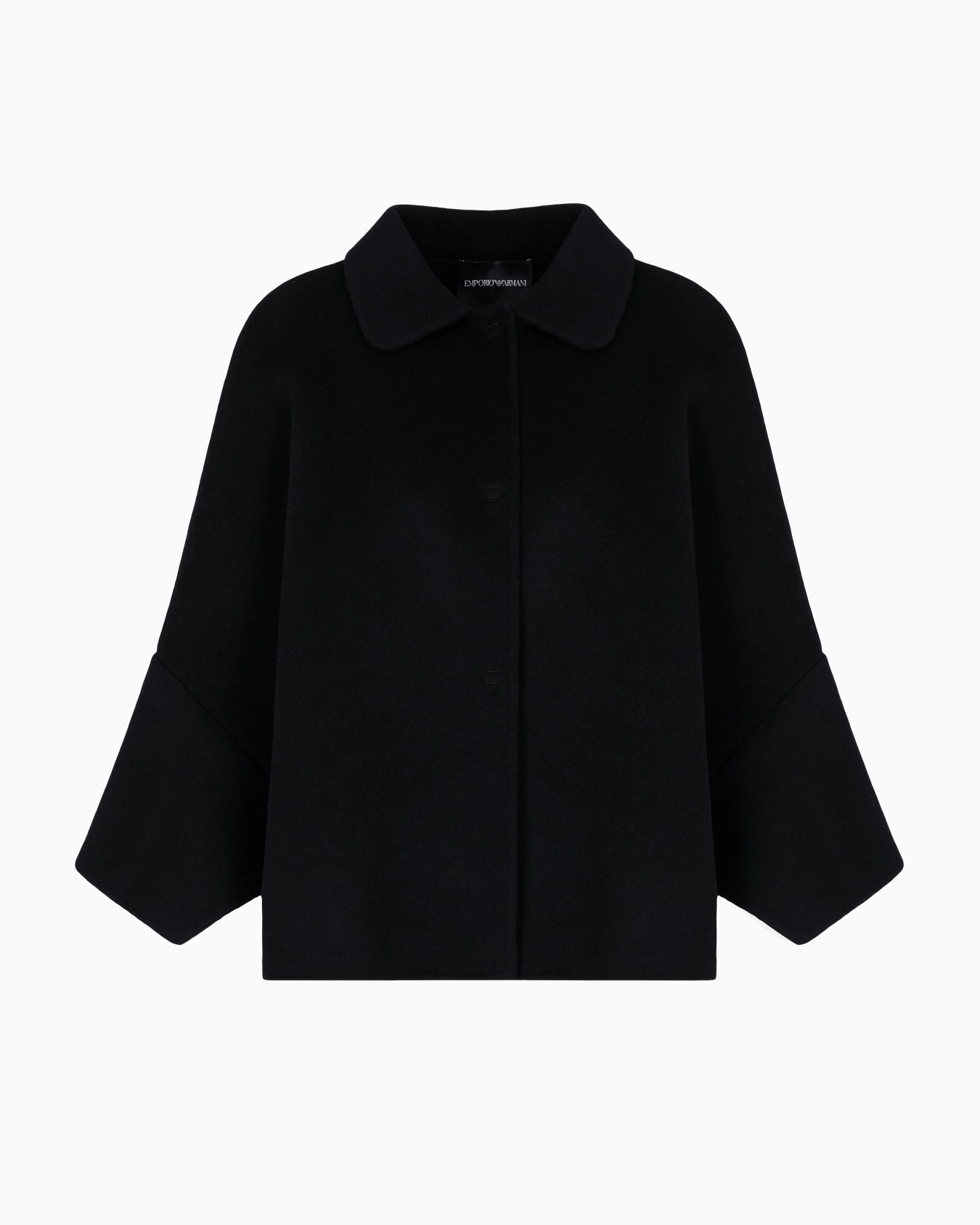 Virgin wool cape Slide 0