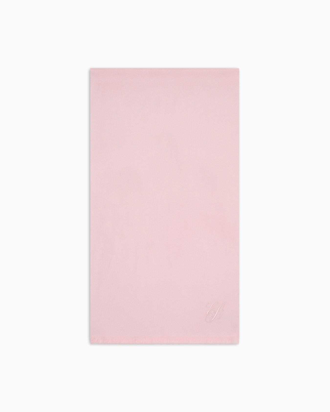 Lurex stole with signature logo embroidery Slide 0