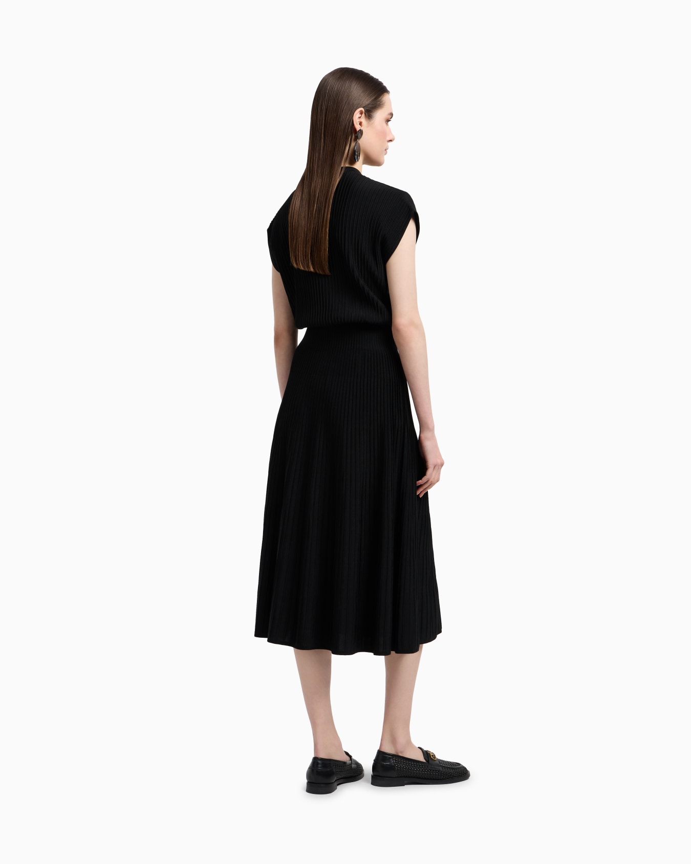 Ottoman long dress with jewel details Slide 2