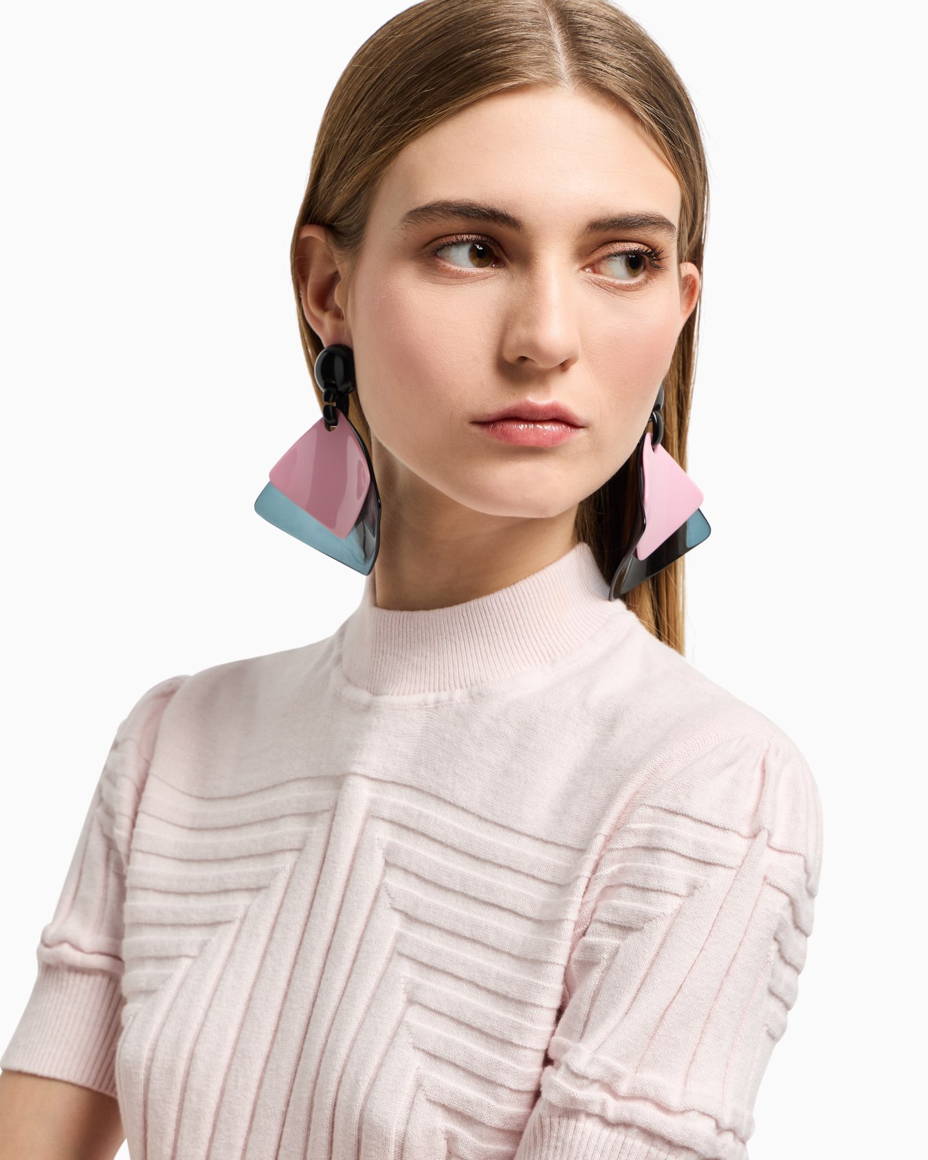 Jumper with ribbed and plain-and-purl knit Slide 4