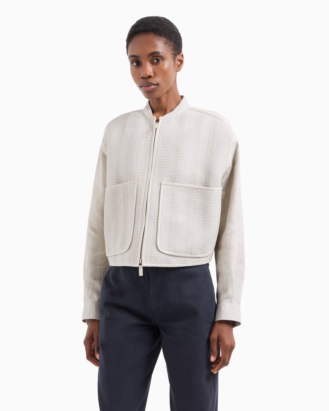 Lamb Leather Jacket Slide 4