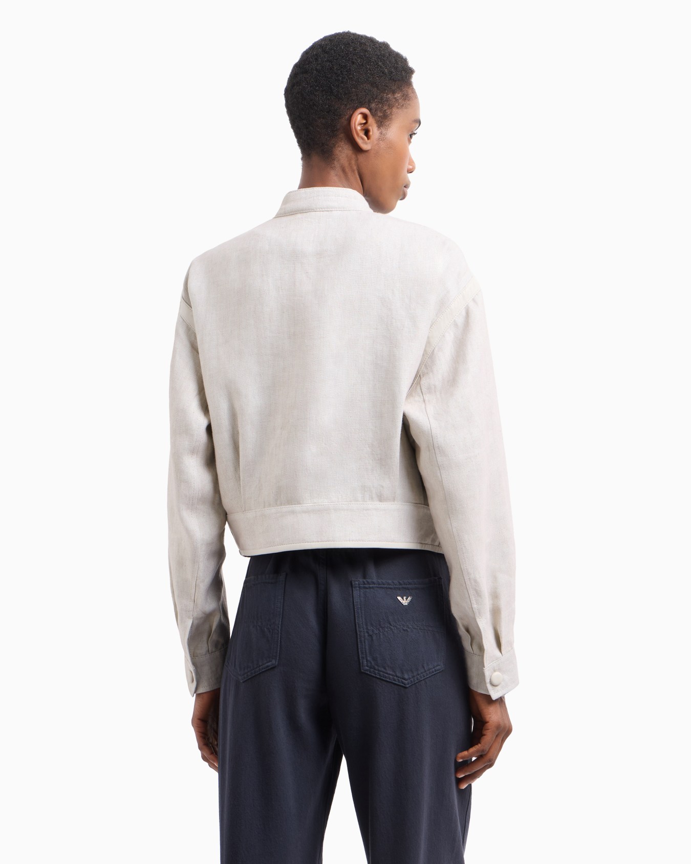 Lamb Leather Jacket Slide 3