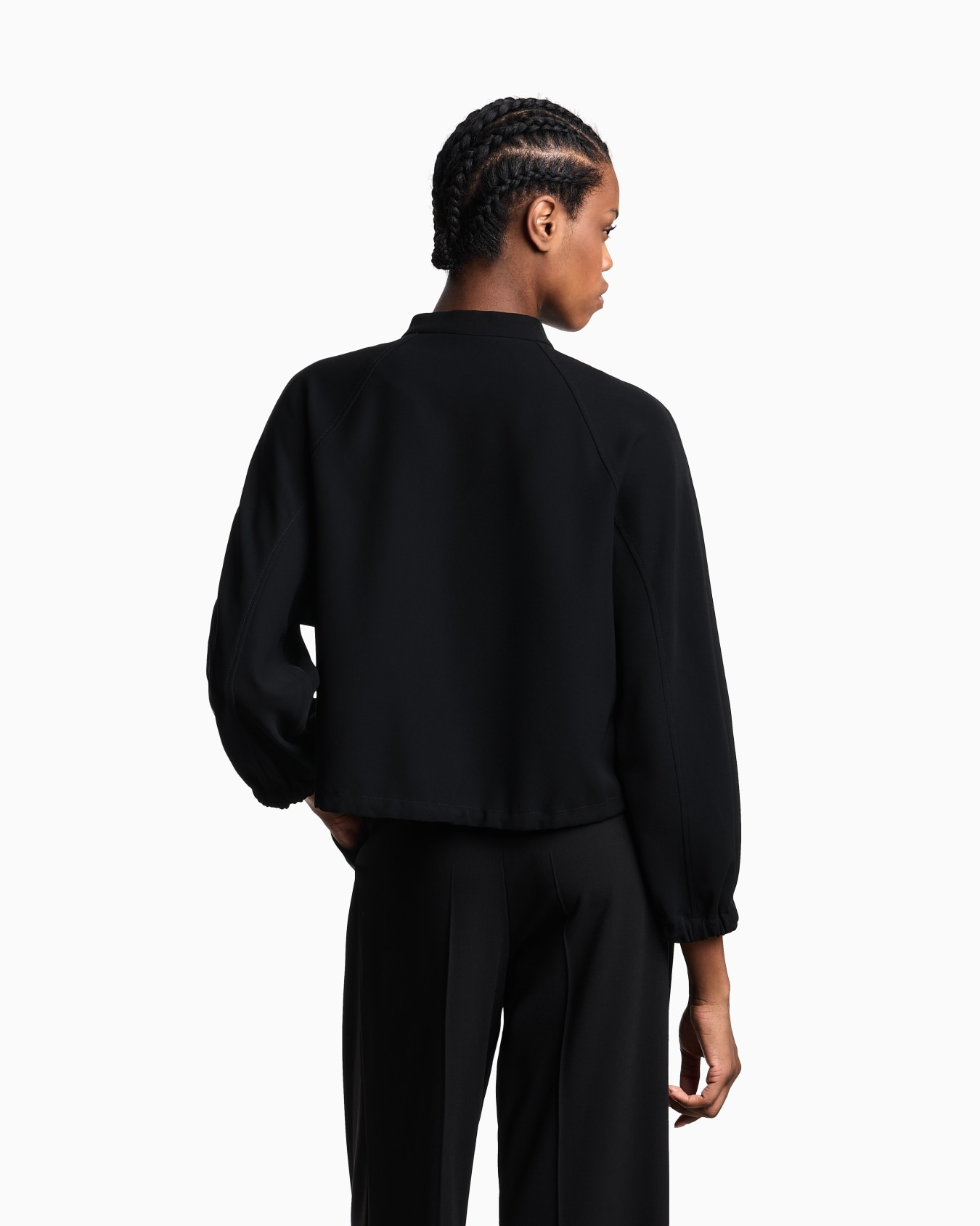 Blouson en cady technique avec broderie logo Diapositive 3