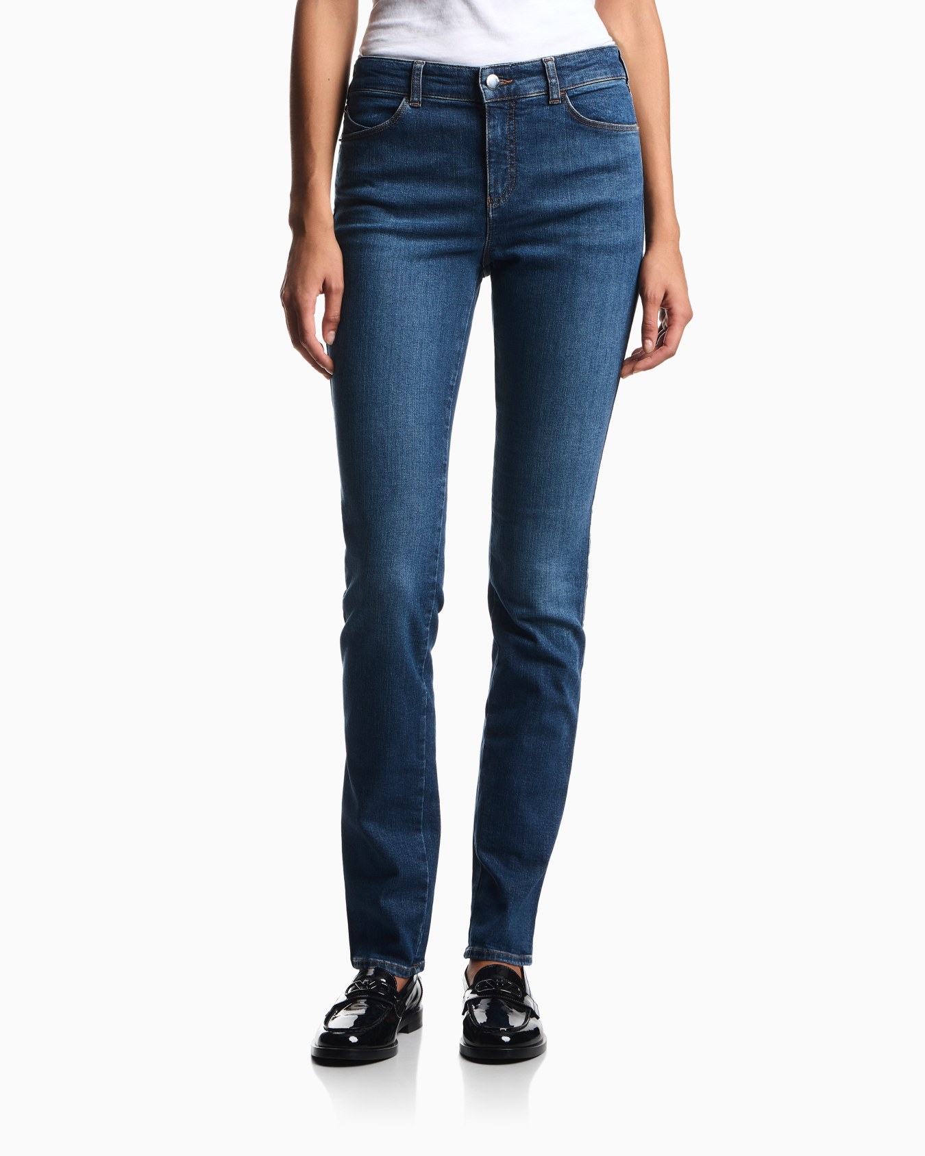 Worn-look denim jeans Slide 3