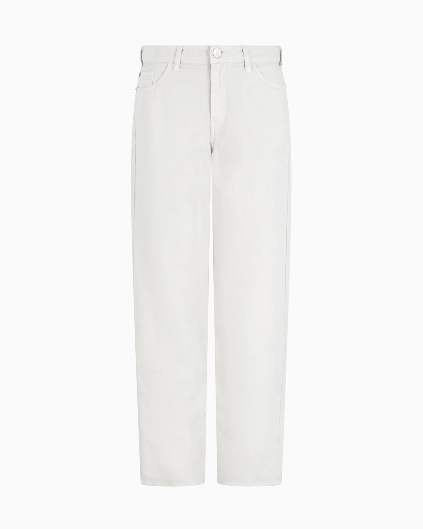 J90 carrot-fit jeans in a Lyocell and linen blend denim ASV Slide 0