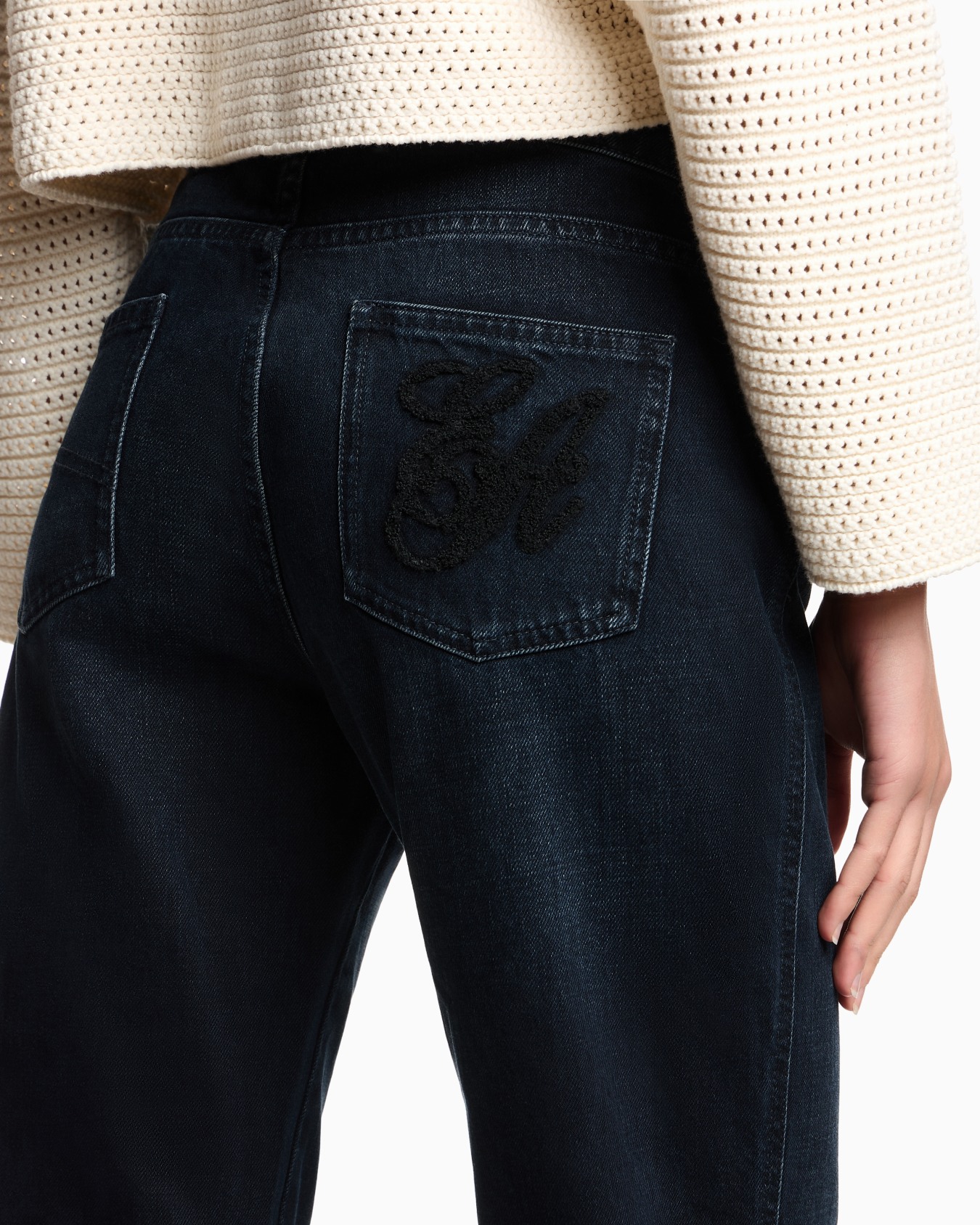 J9D worn-look, slim-fit denim jeans Slide 4