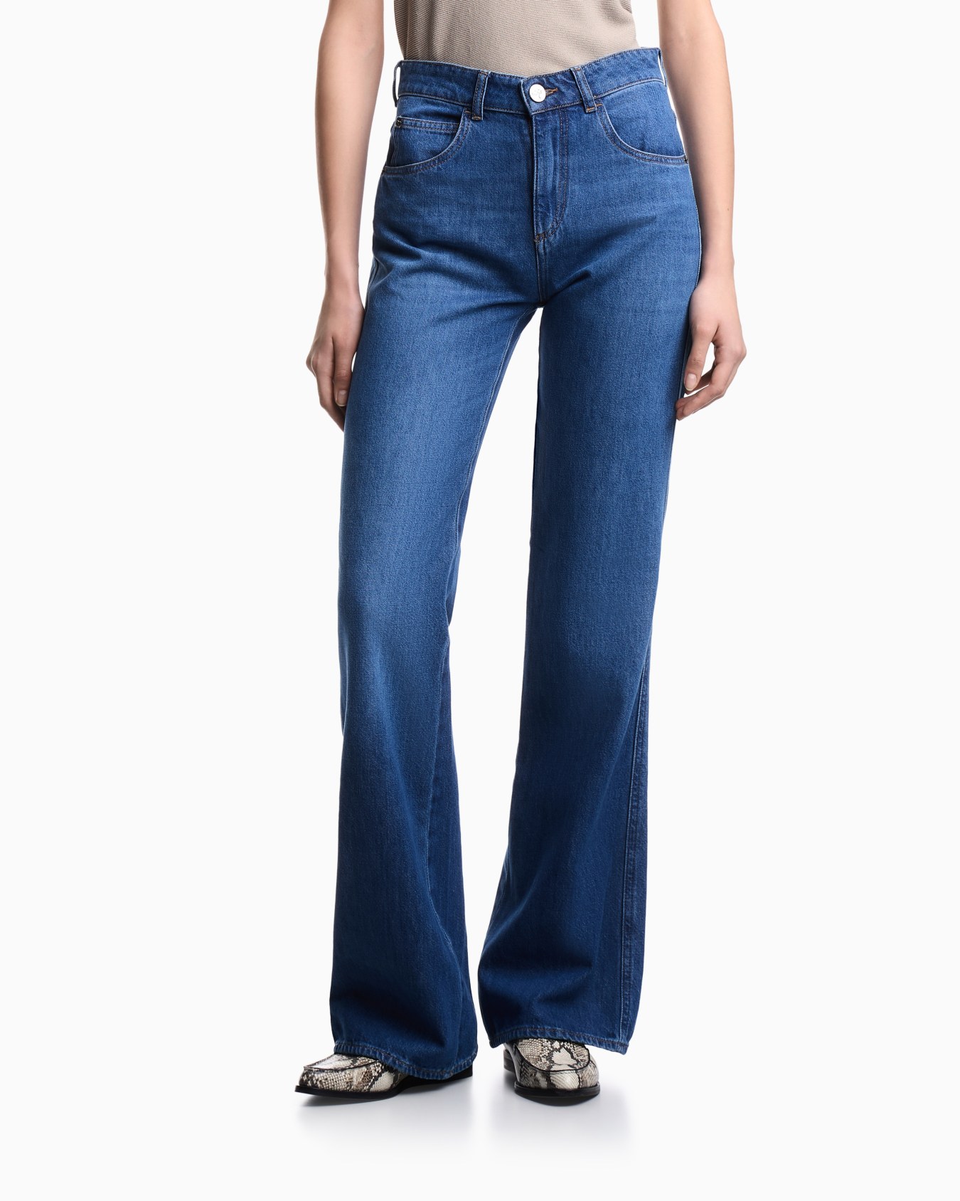 J9D slim-fit, used look Lyocell-blend denim jeans Slide 3