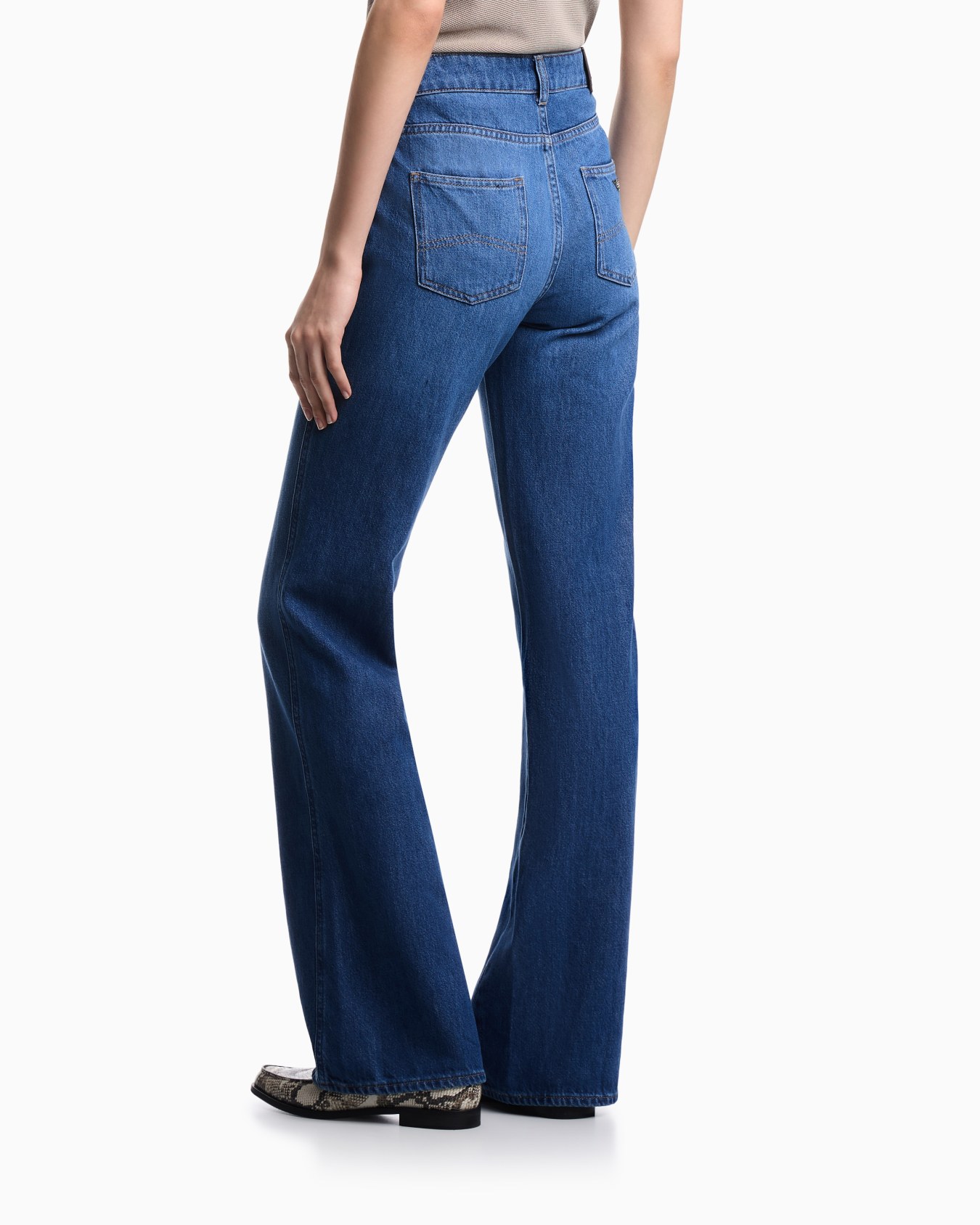 J9D slim-fit, used look Lyocell-blend denim jeans Slide 2