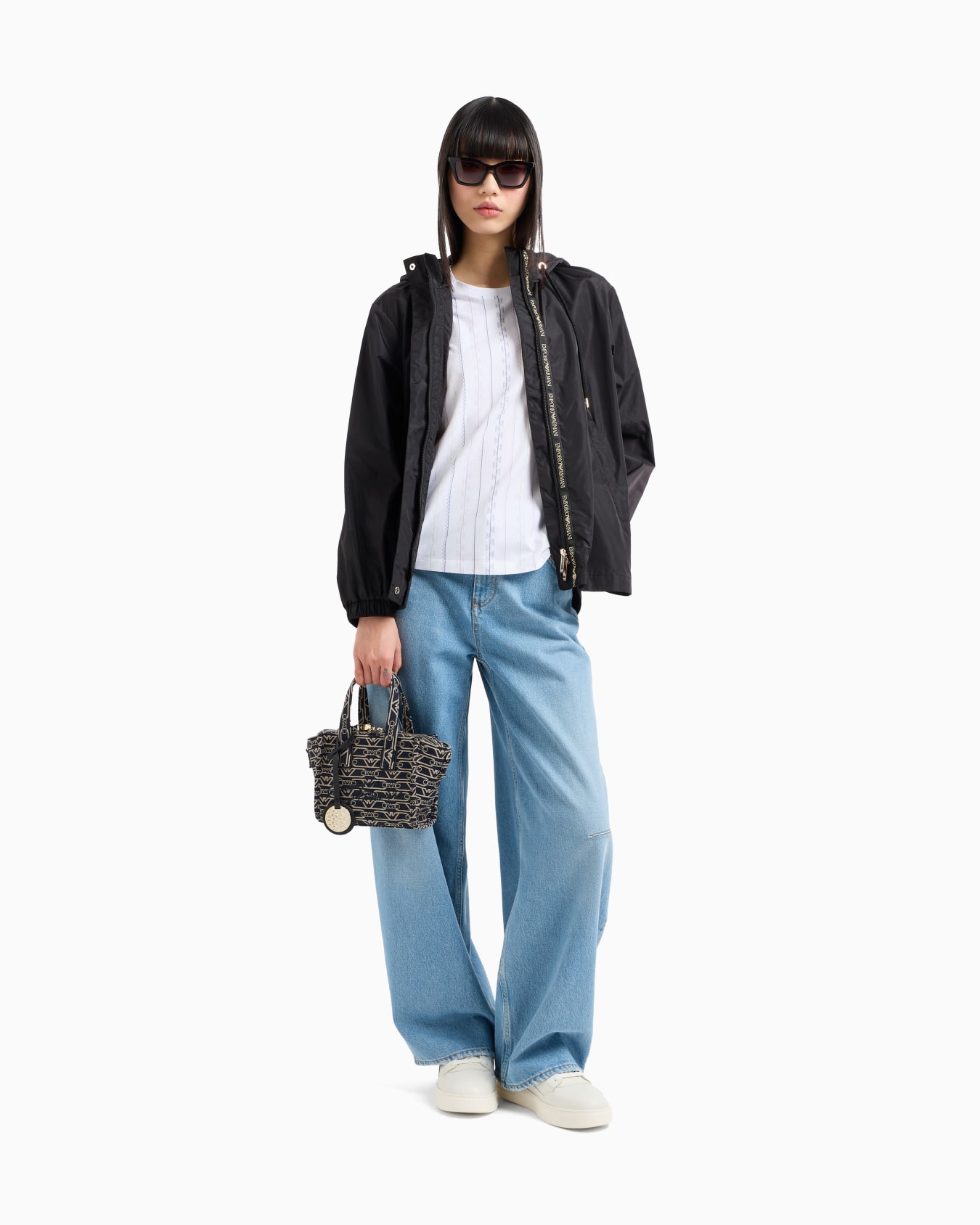 T-shirt con stampa all over in jersey stretch ASV Slide 1