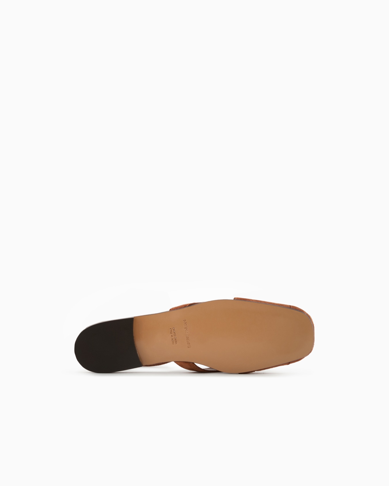 Icon suede sandals with cut-out and strap Slide 5