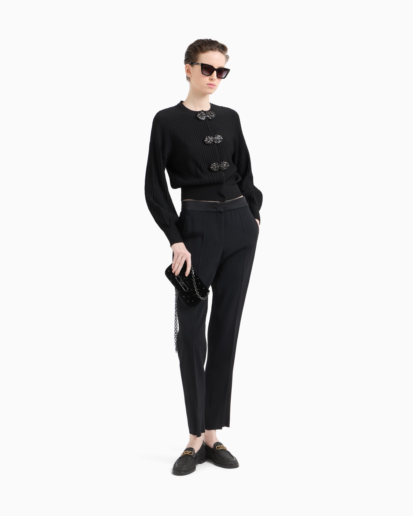 Envers satin trousers Slide 1