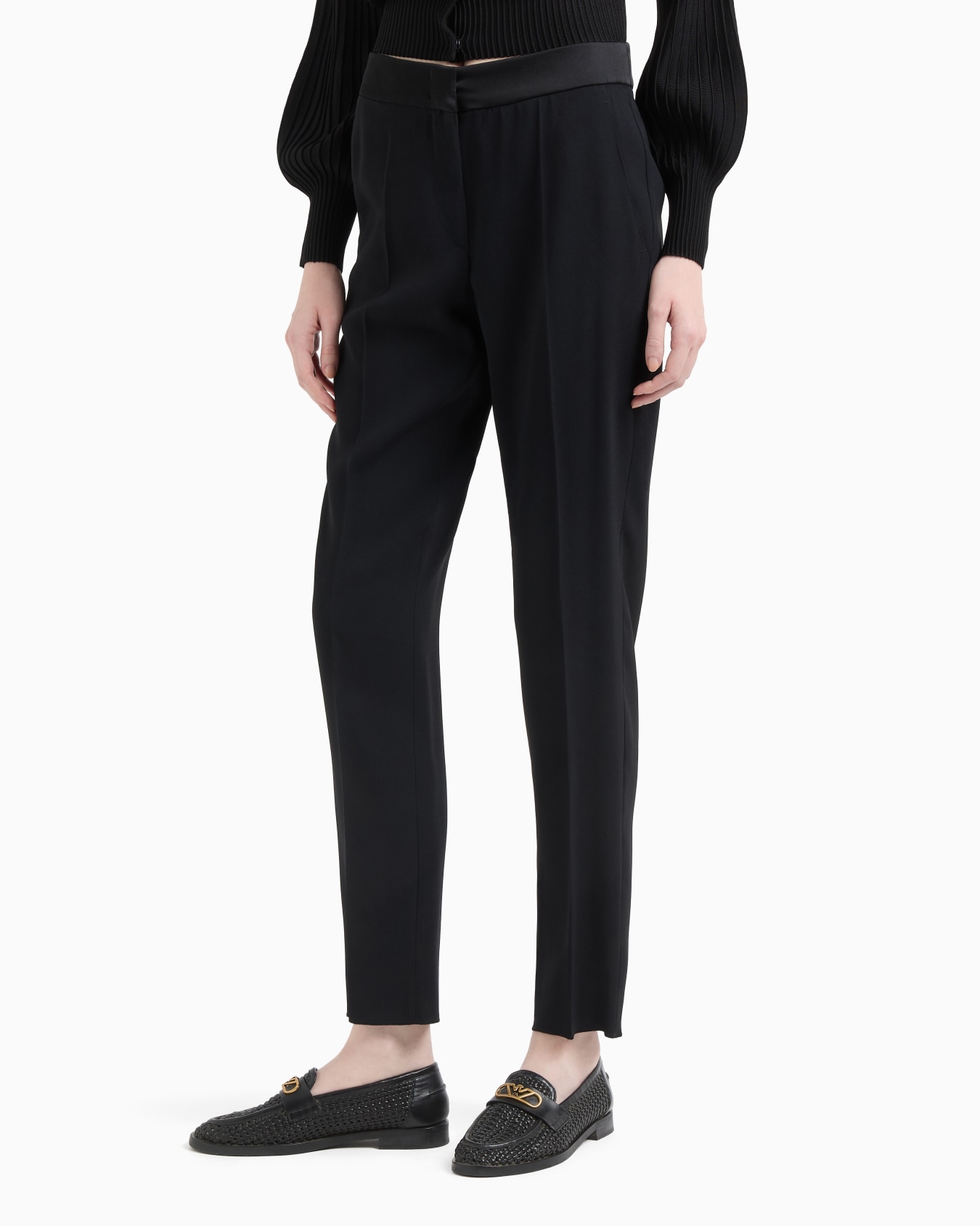 Envers satin trousers Slide 3