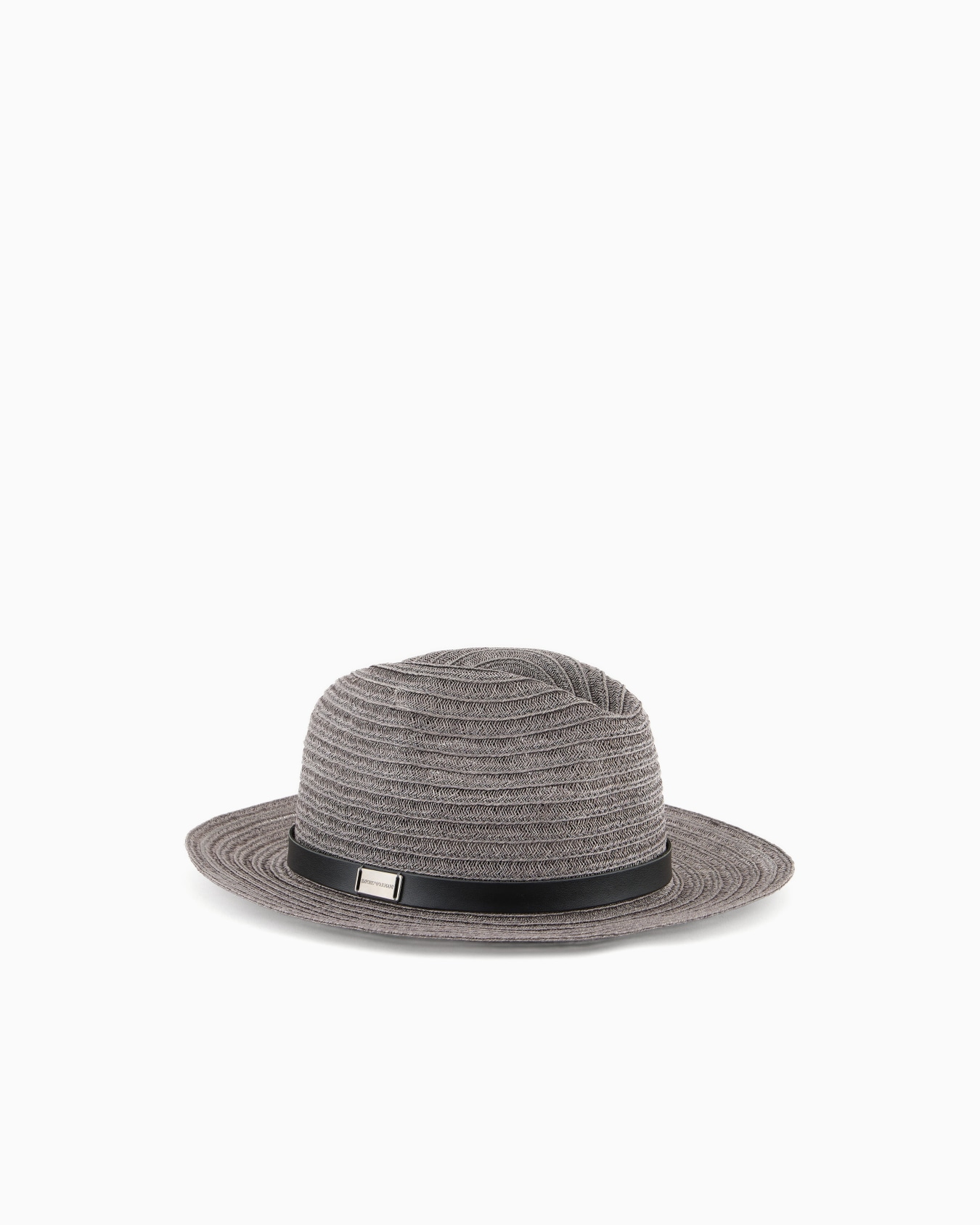 Braided hemp hat with band Slide 0