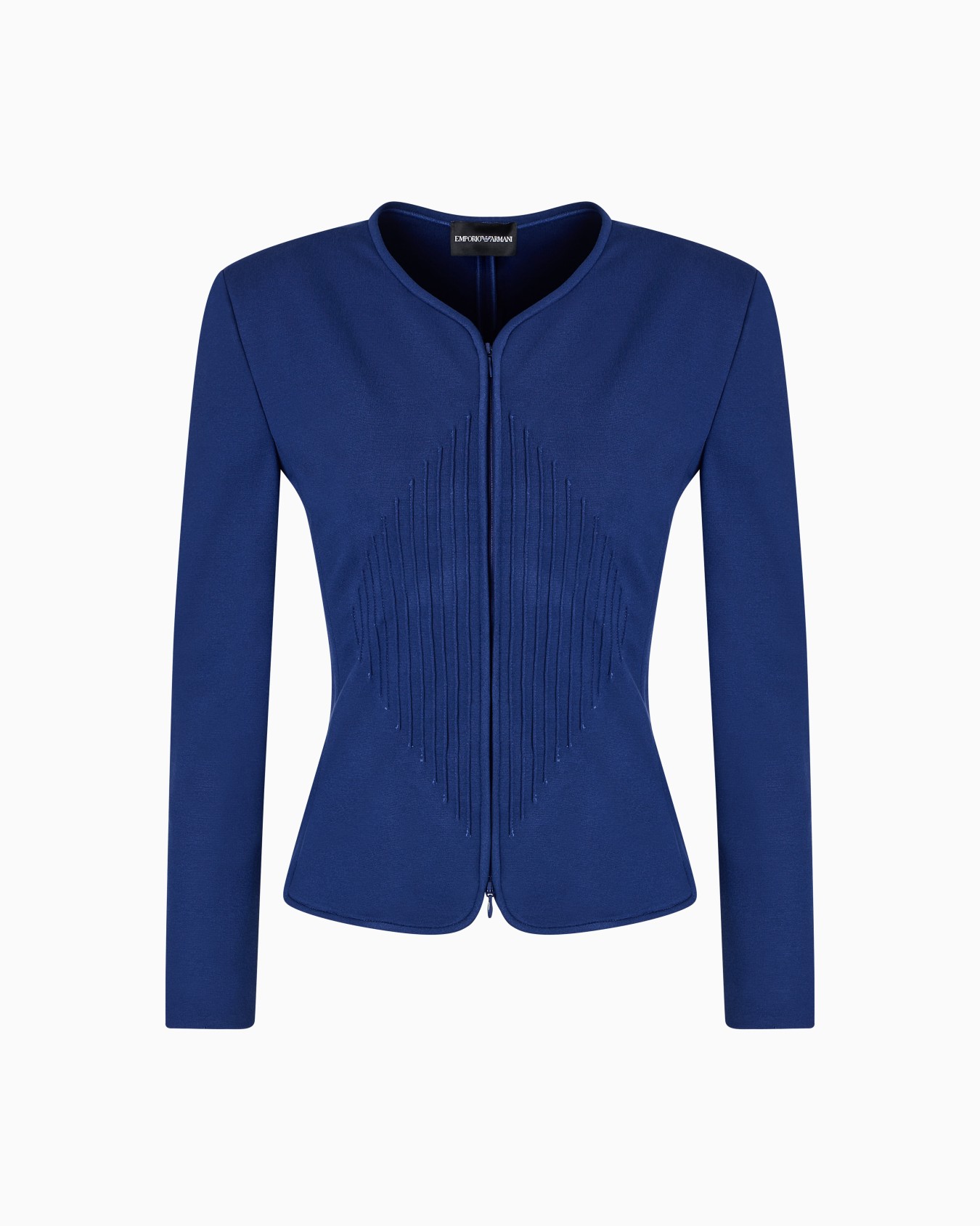 Chaqueta con tirantes de punto Milano  Diapositiva 0