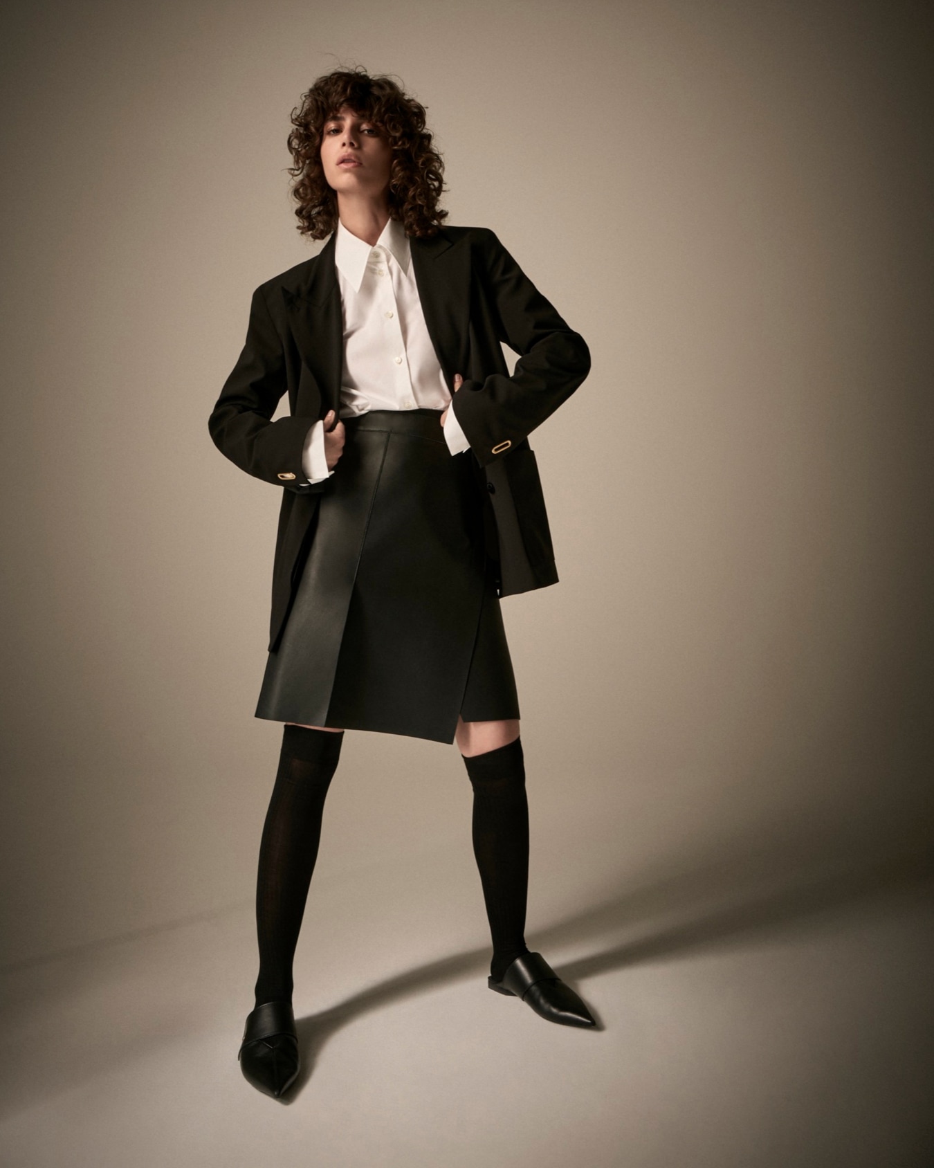 Dawn to Dusk cotton poplin shirt Slide 6