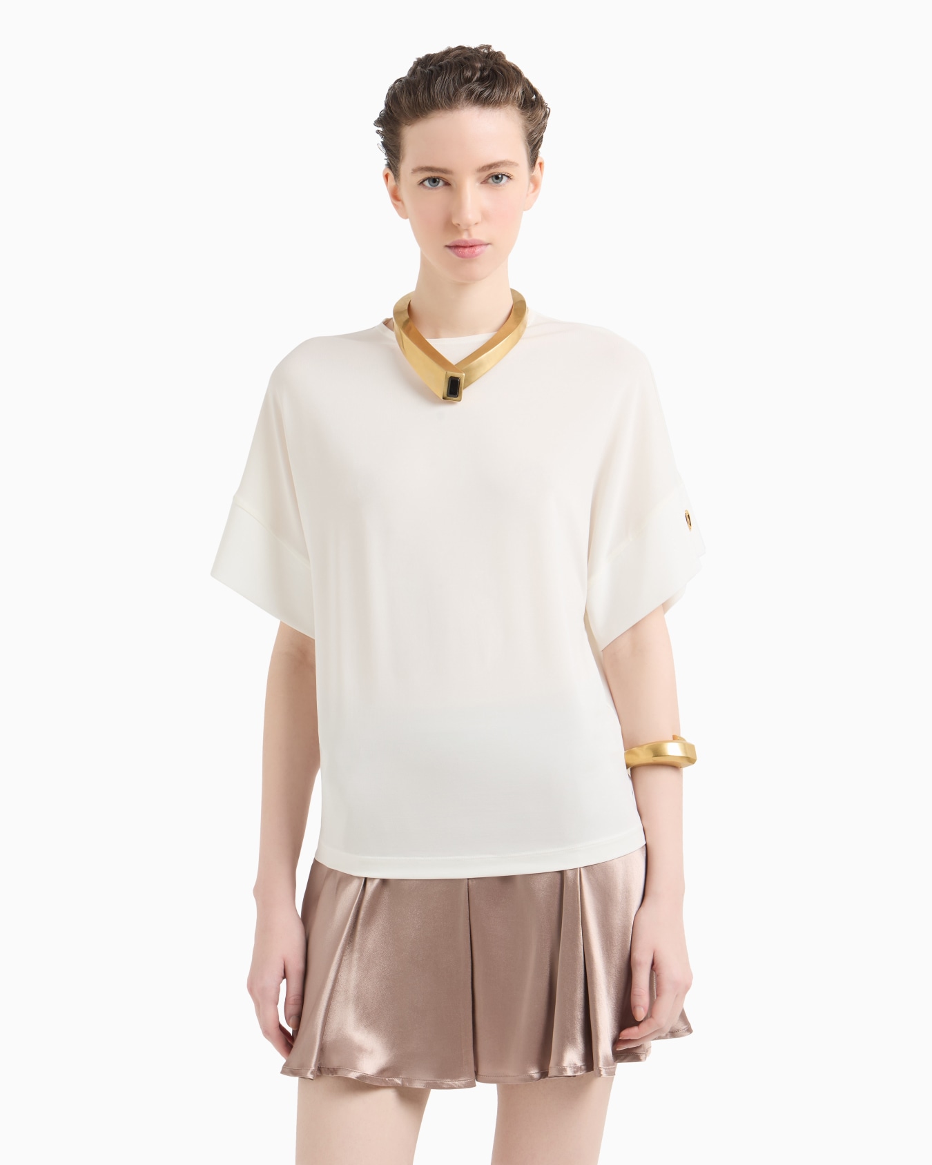 Dawn to Dusk stretch jersey T-shirt Slide 3