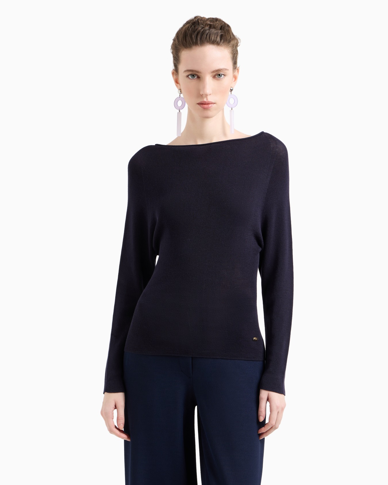 Dawn to Dusk ribbed jumper Slide 3