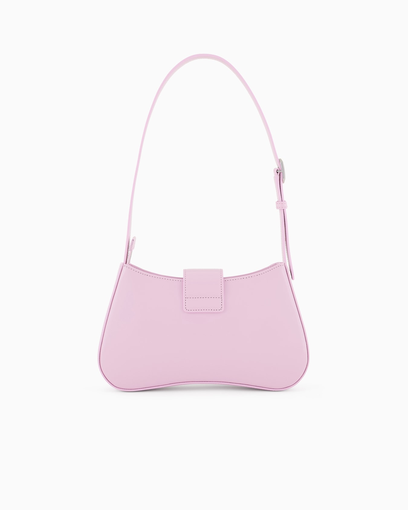 Hobo shoulder bag with logo buckle Slide 2
