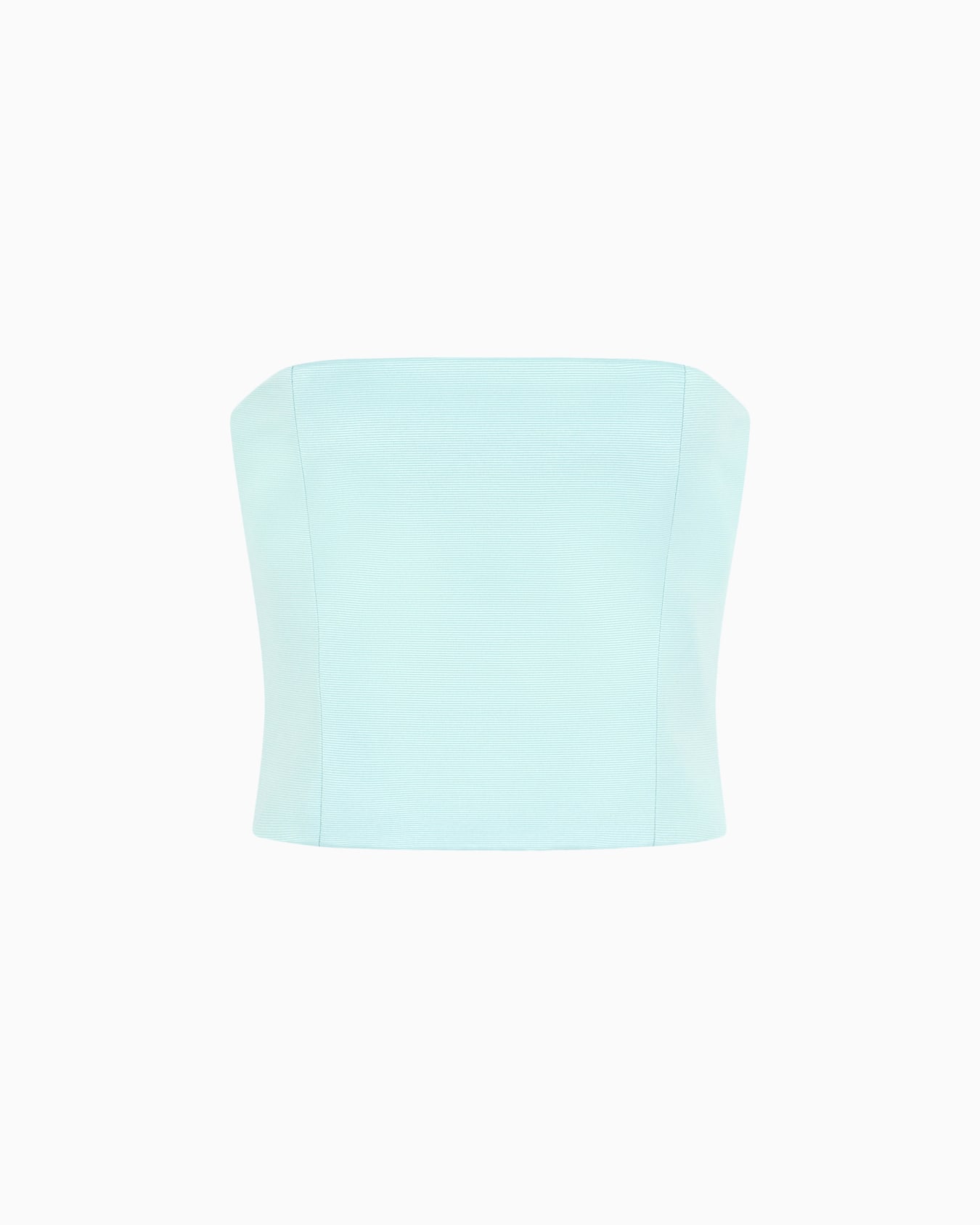Butterfly ottoman fabric bustier top Slide 0