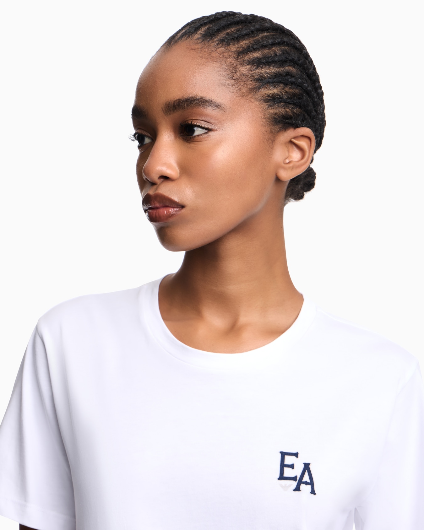 T-shirt en jersey avec imprimé Eagle Club Diapositive 4