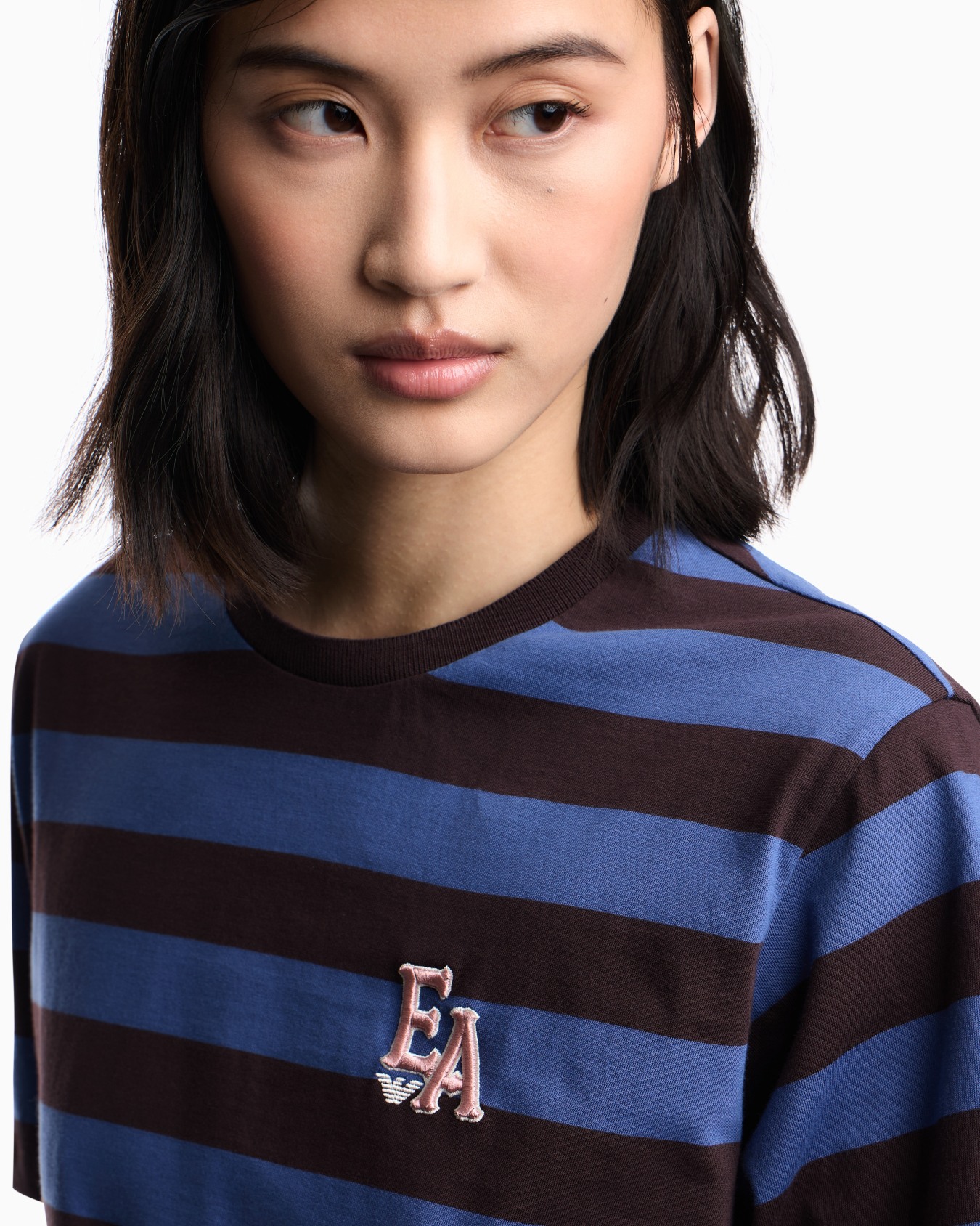 Jersey T-shirt with Eagle Club print Slide 4