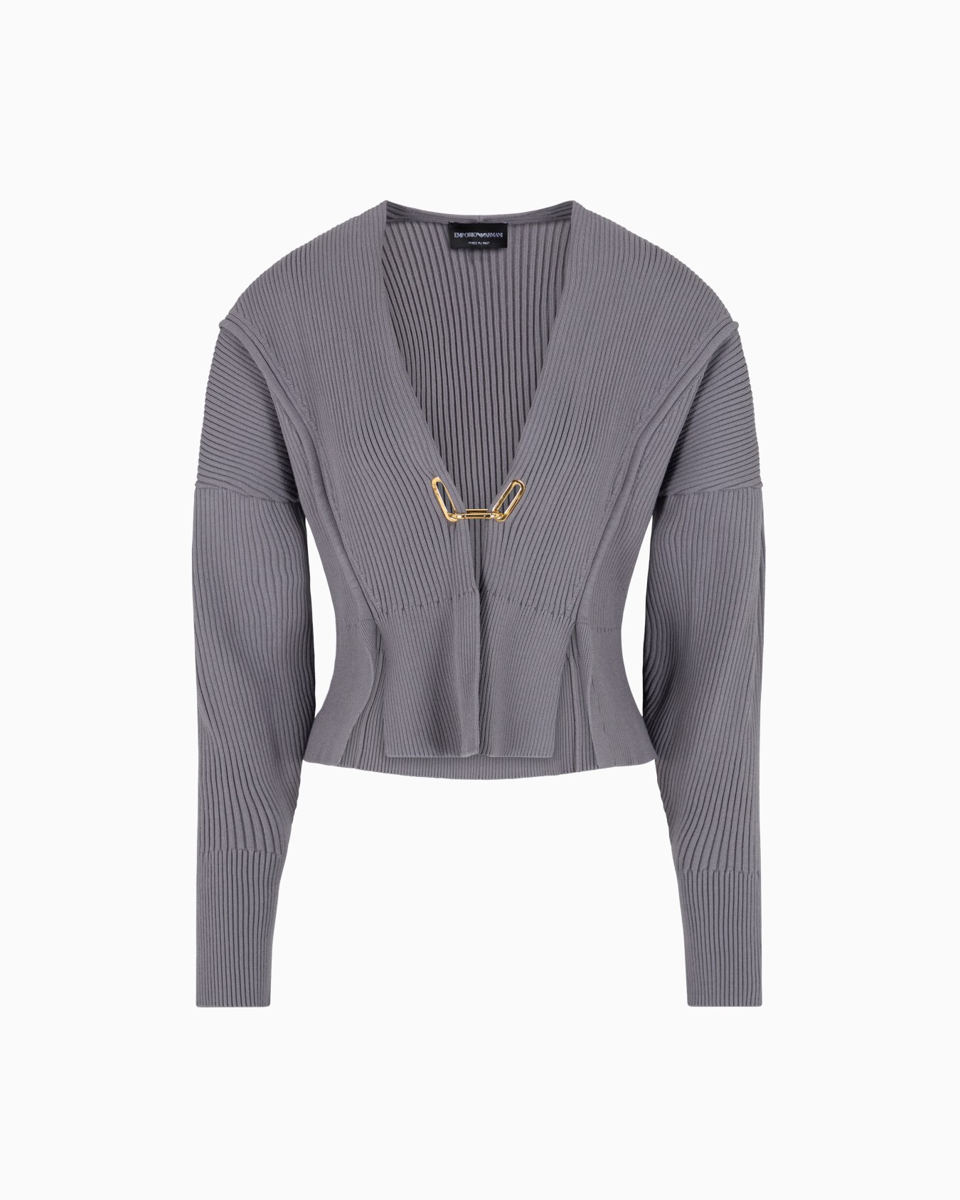 Gerippter Cardigan „Dawn to Dusk“ Folie 0