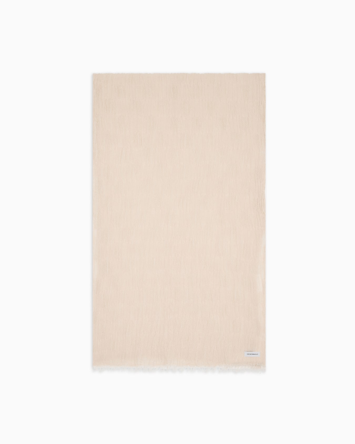 Brushed linen-blend polka-dot jacquard stole Slide 0