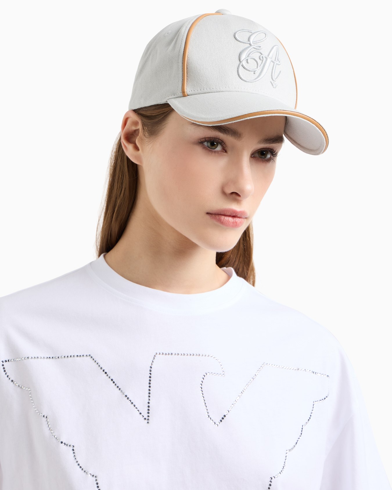 Baseball cap with signature EA embroidery Slide 2